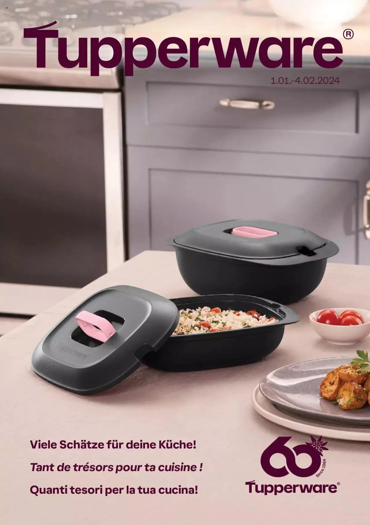Tupperware Katalog 1 von 1. Januar bis 4. Februar 2024 - Prospekt seite  
