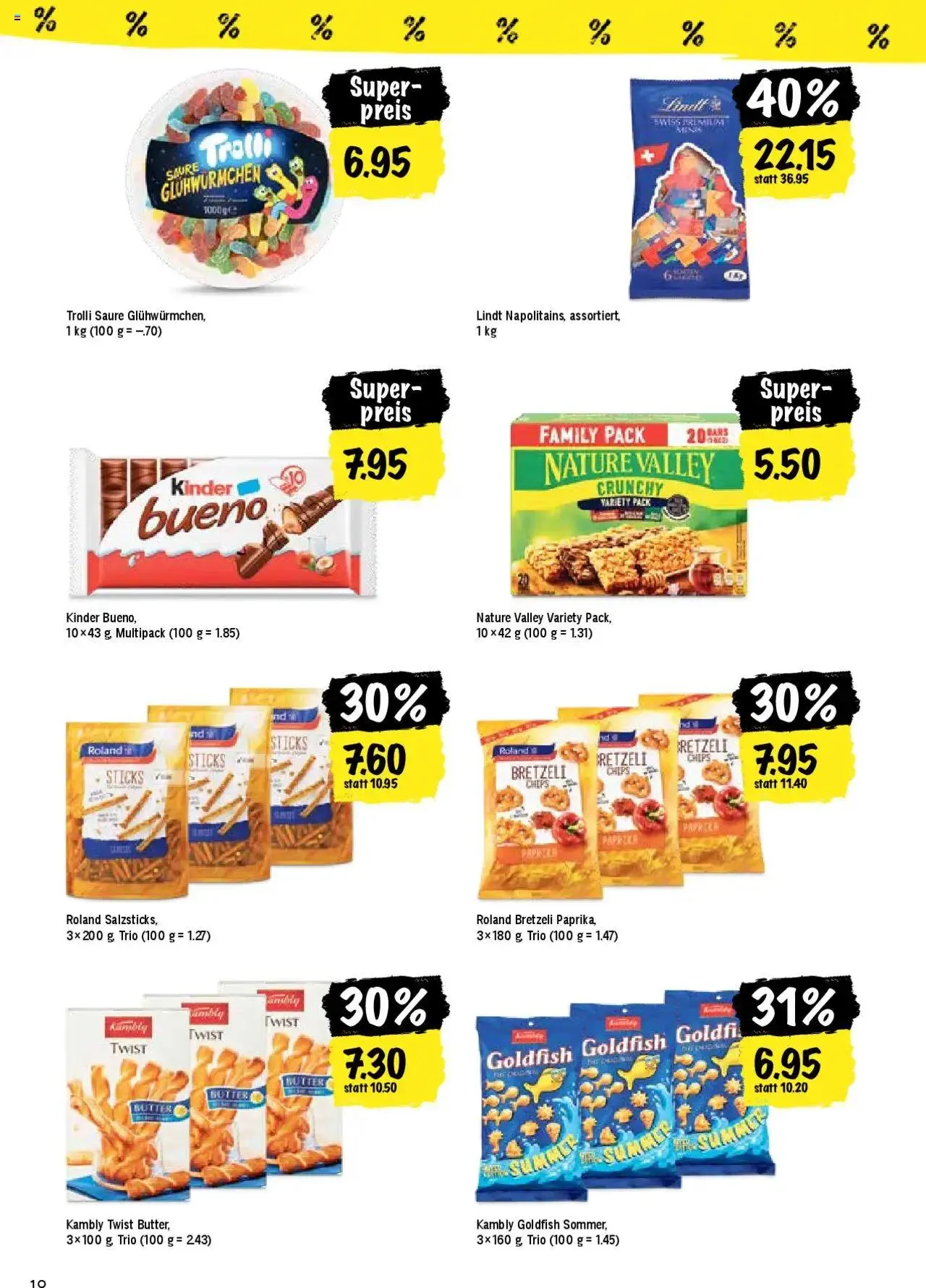 Coop Aktionen von 6. August bis 11. August 2024 - Prospekt seite 10