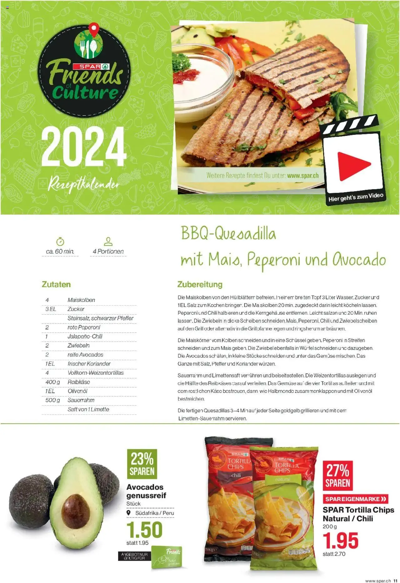 SPAR Aktionen von 5. September bis 11. September 2024 - Prospekt seite 11