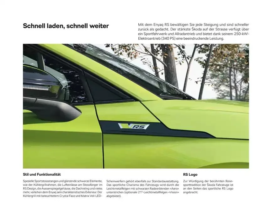 Prospekt Enyaq von 24. Oktober bis 7. November 2024 - Prospekt seite  93