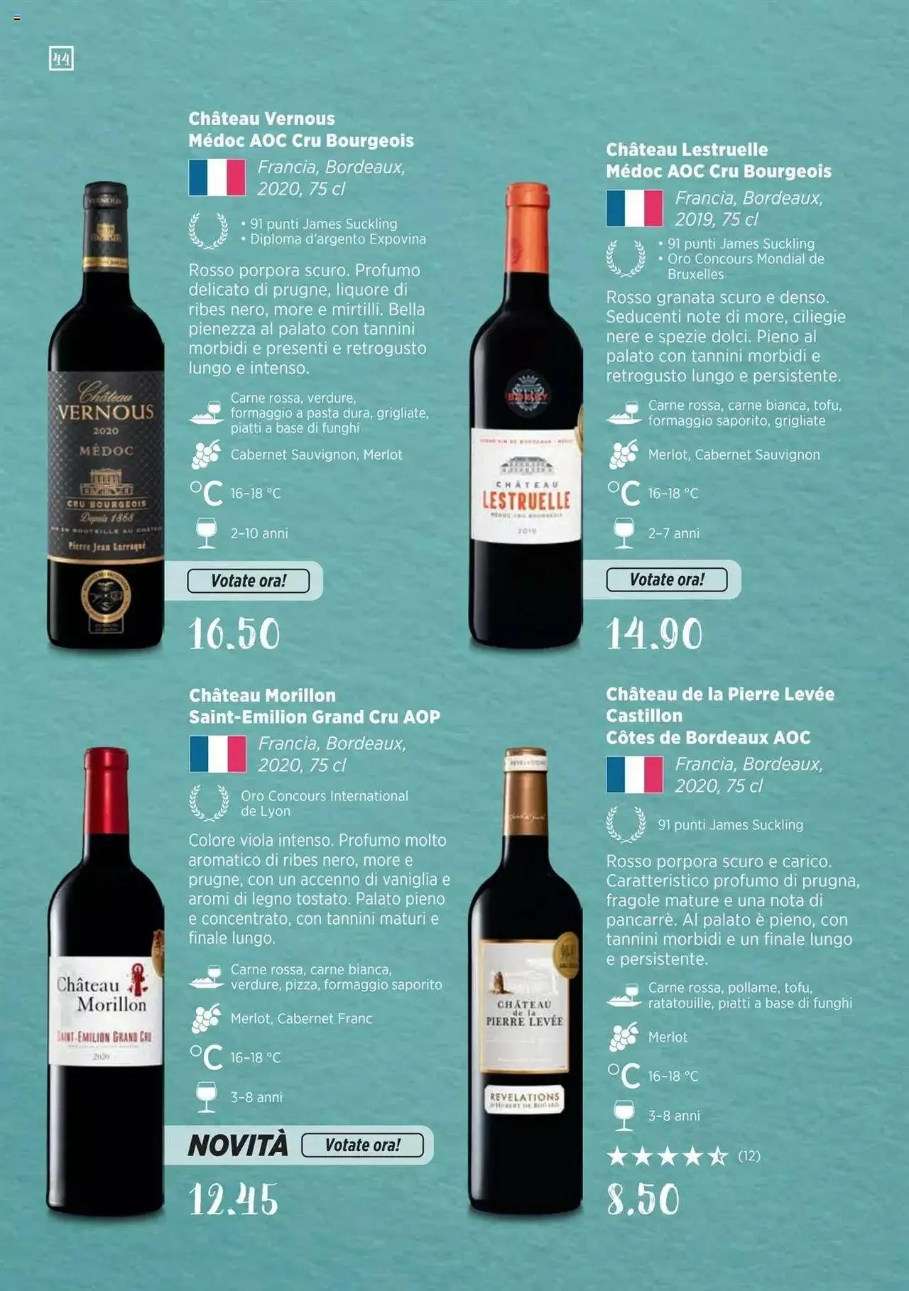 Denner Guida dei vini 2023 / 2024 IT von 11. September bis 31. Dezember 2023 - Prospekt seite  44