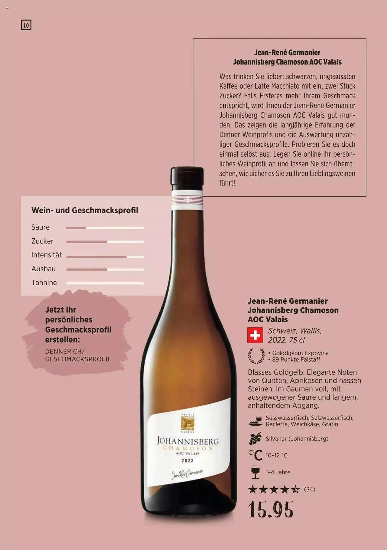 Denner Wine Guide 2023/2024 DE von 11. September bis 31. Dezember 2023 - Prospekt seite 15
