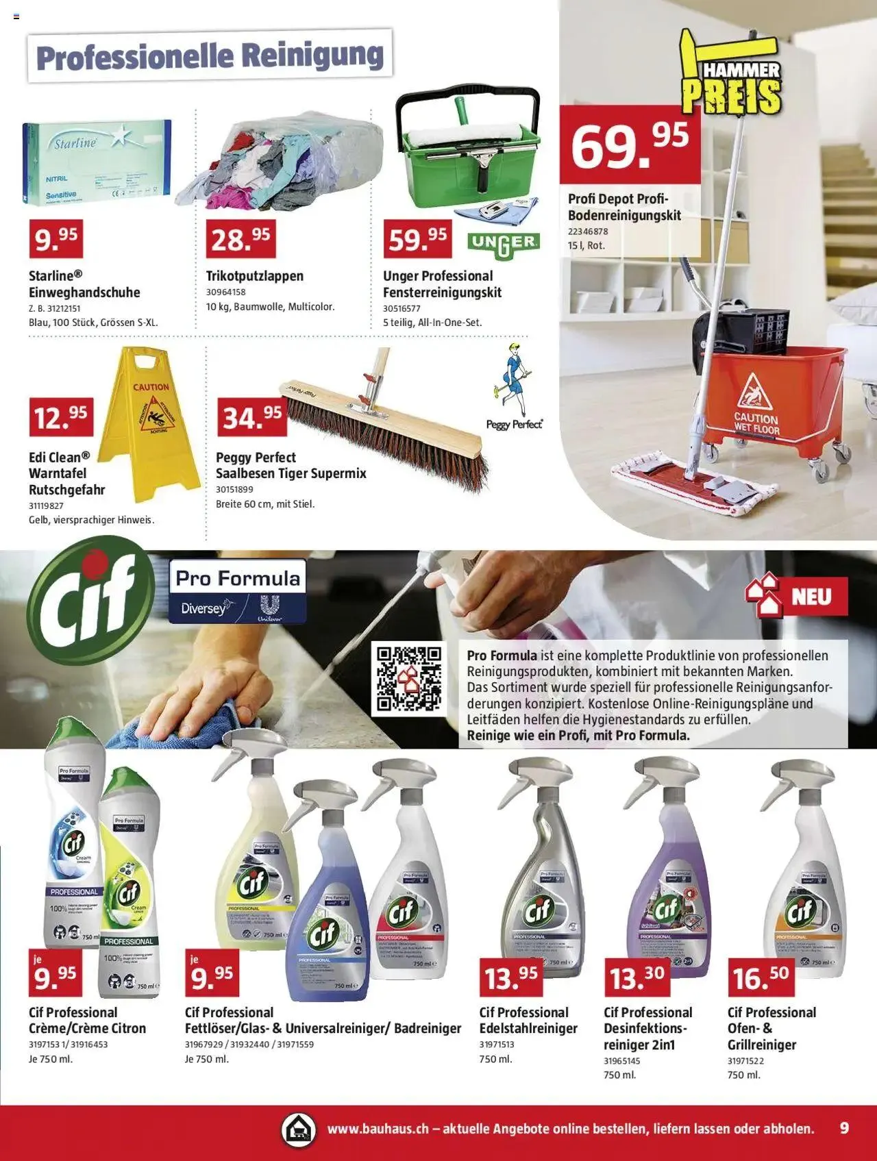 Bauhaus Aktionen von 26. August bis 29. September 2024 - Prospekt seite  9