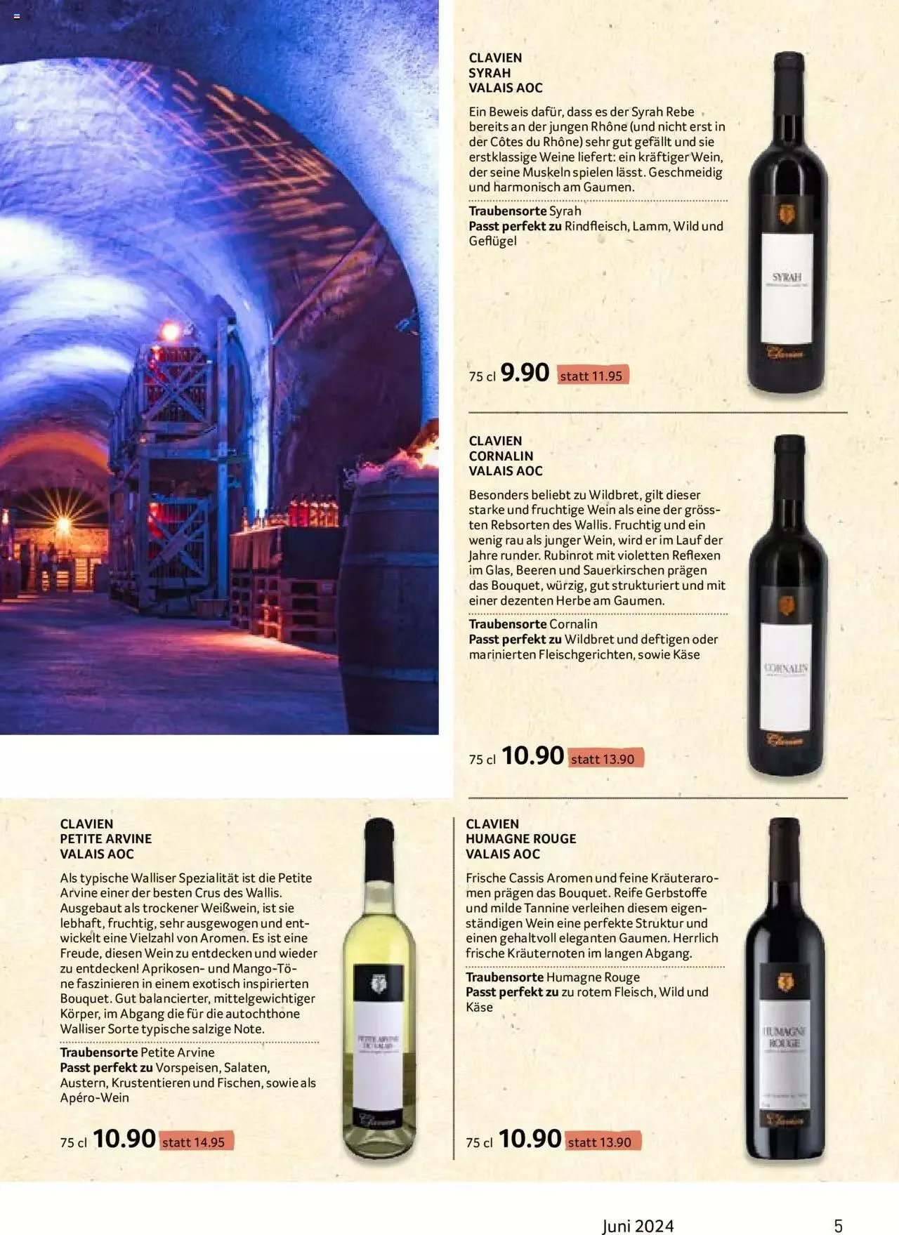 Prodega Aktionen Enoteca Juni von 1. Juni bis 30. Juni 2024 - Prospekt seite  5