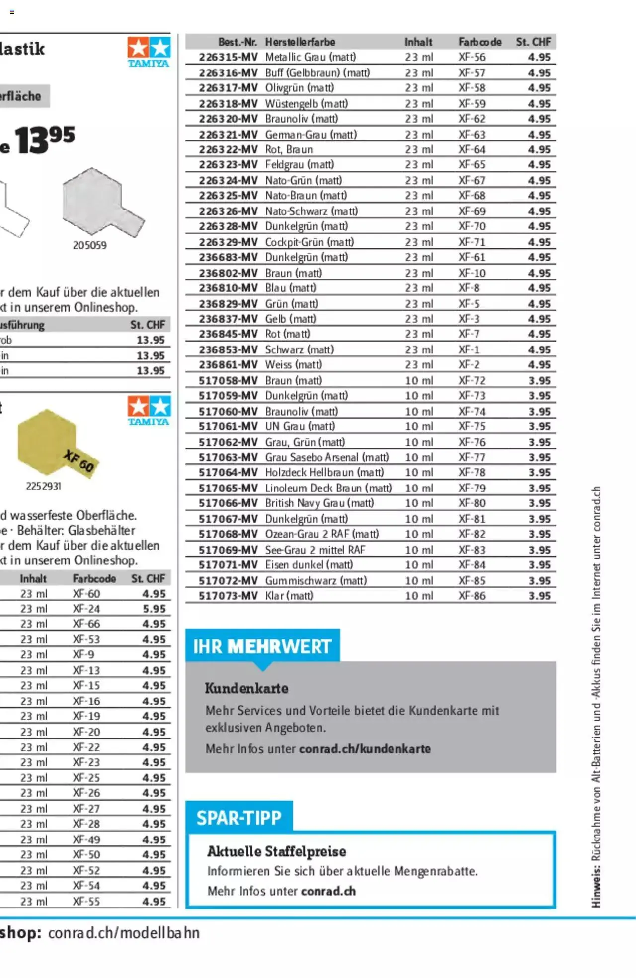 Conrad - Modellbahn Katalog 2022/23 von 5. September bis 31. Dezember 2023 - Prospekt seite  552