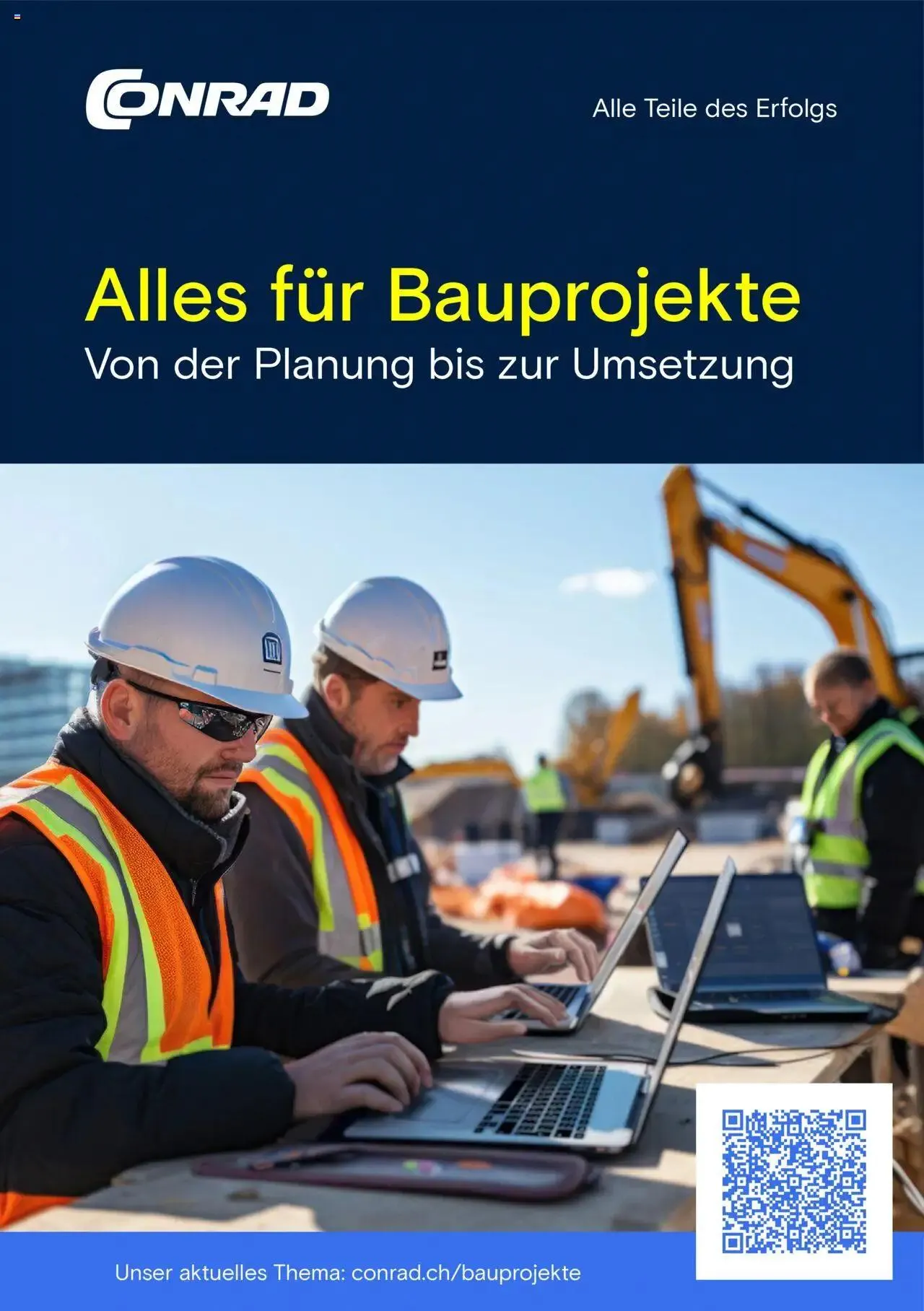 Conrad Aktionen Alles für Bauprojekte von 4. September bis 31. Dezember 2024 - Prospekt seite  1