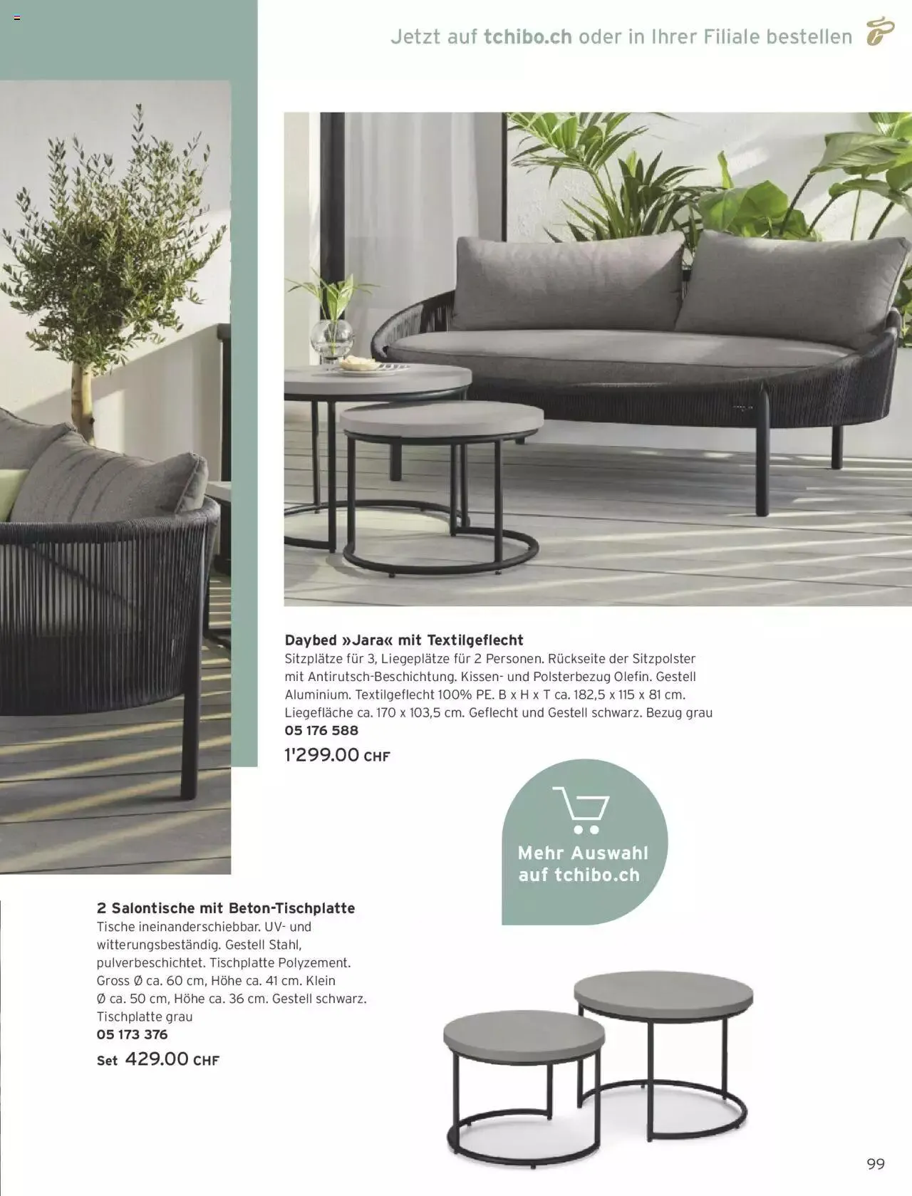Tchibo Aktionen von 10. Mai bis 31. Dezember 2023 - Prospekt seite  99