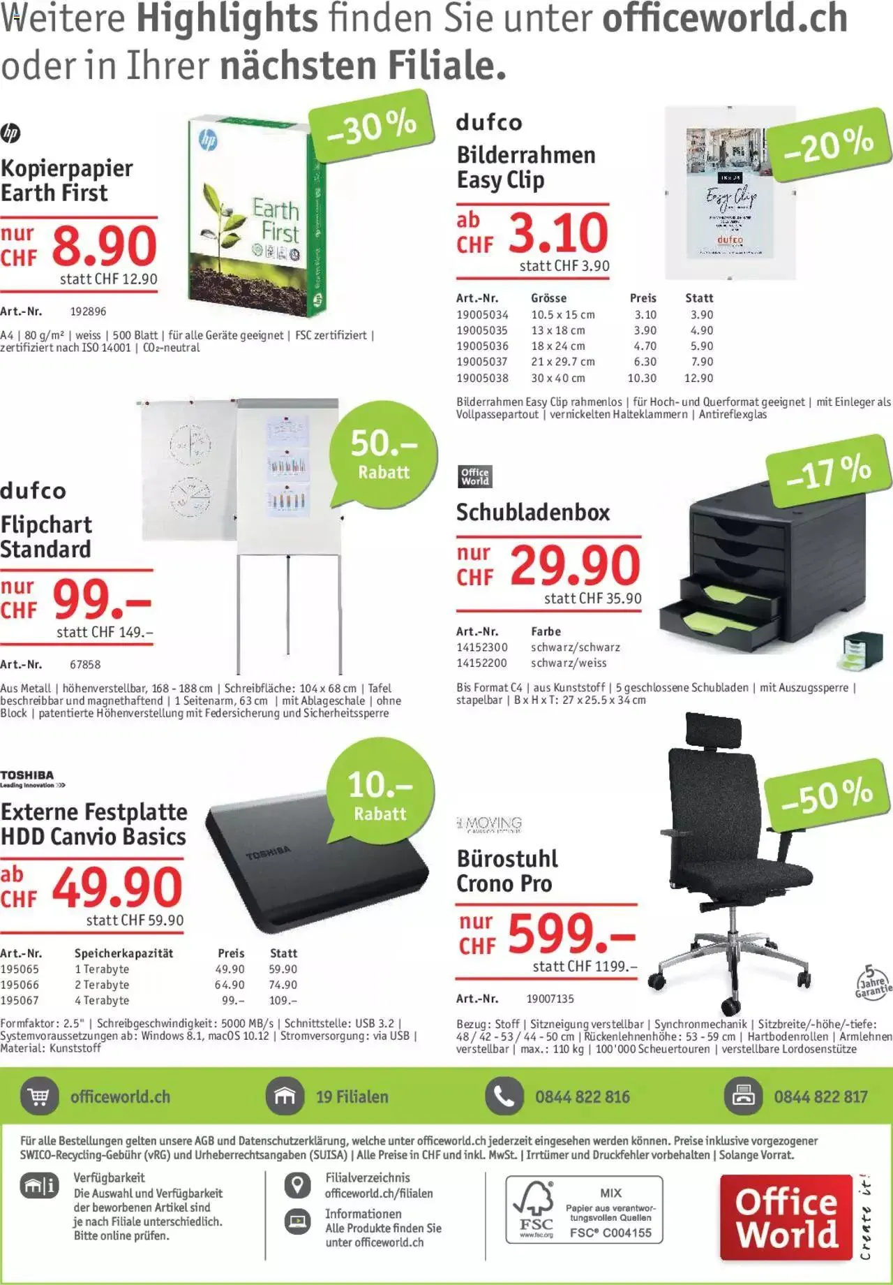 Office World Aktionen von 26. Oktober bis 29. November 2023 - Prospekt seite 24