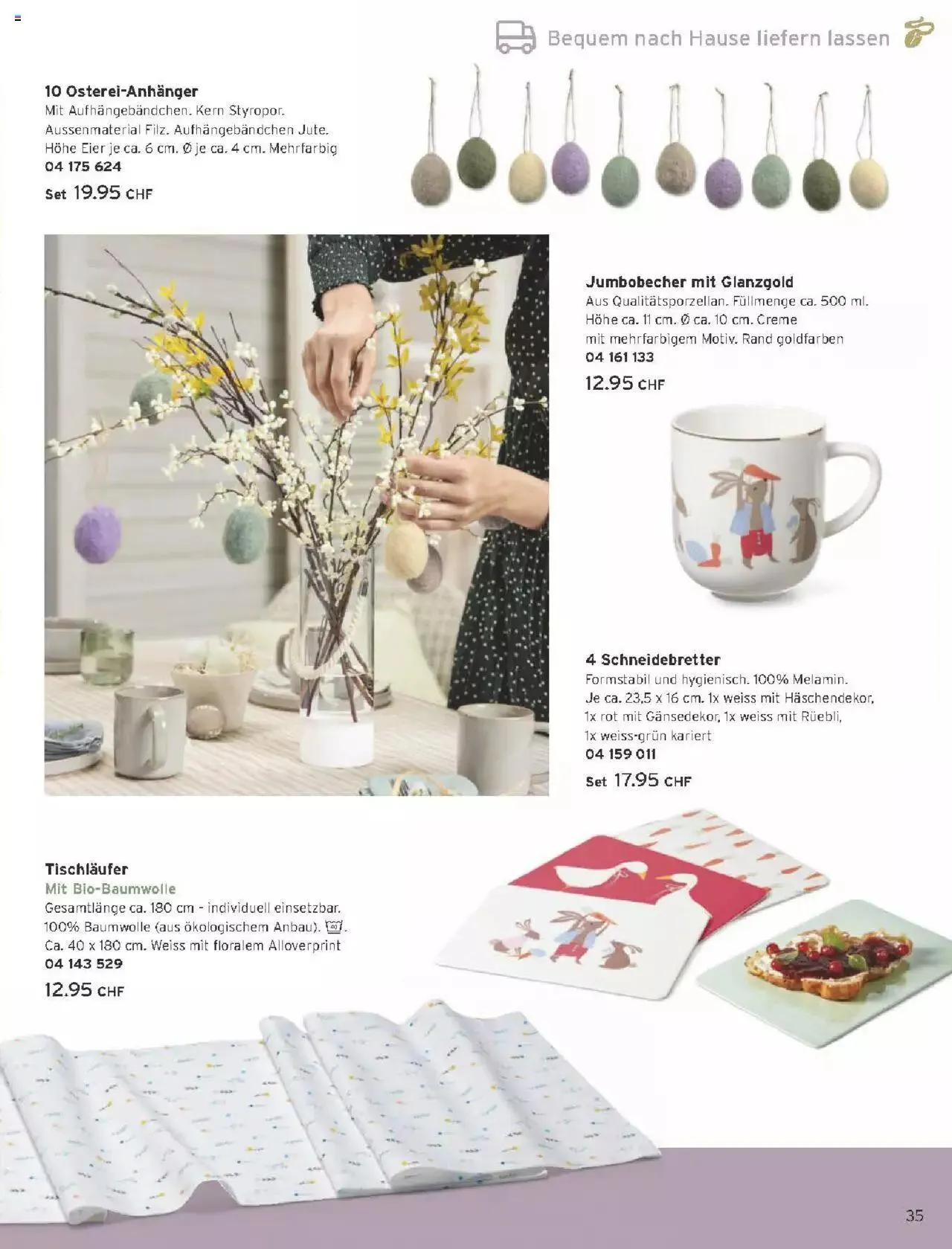 Tchibo Aktionen von 15. März bis 31. Dezember 2024 - Prospekt seite  35