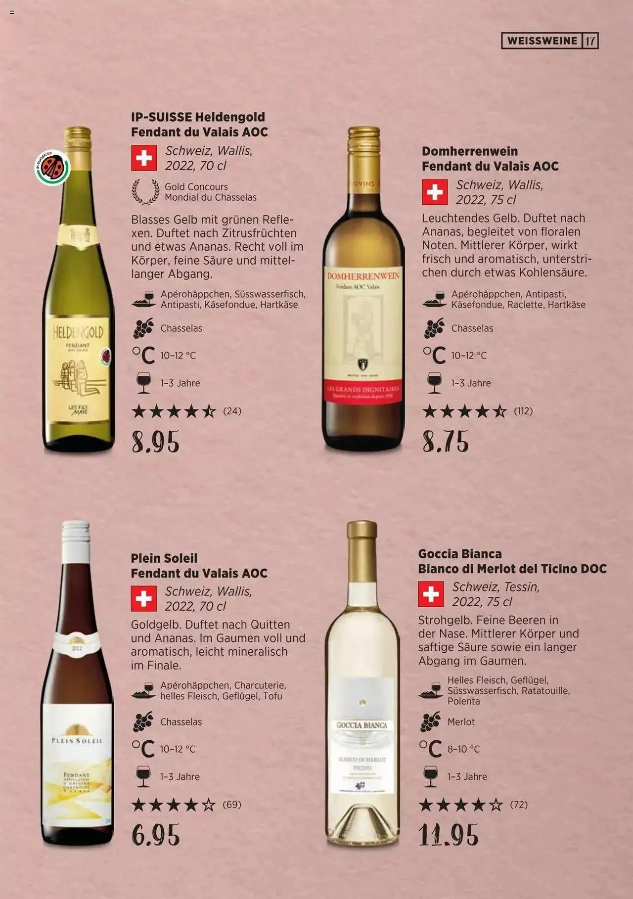 Denner Wine Guide 2023/2024 DE von 11. September bis 31. Dezember 2023 - Prospekt seite 16