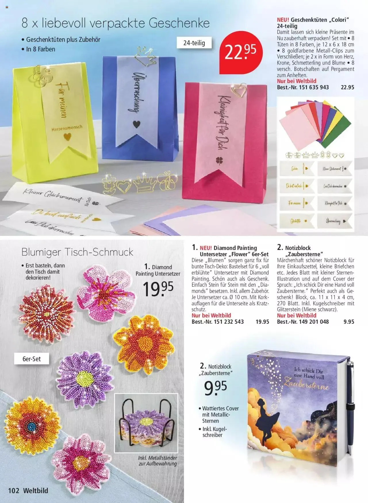 Weltbild Aktionen von 19. April bis 31. Dezember 2024 - Prospekt seite 102
