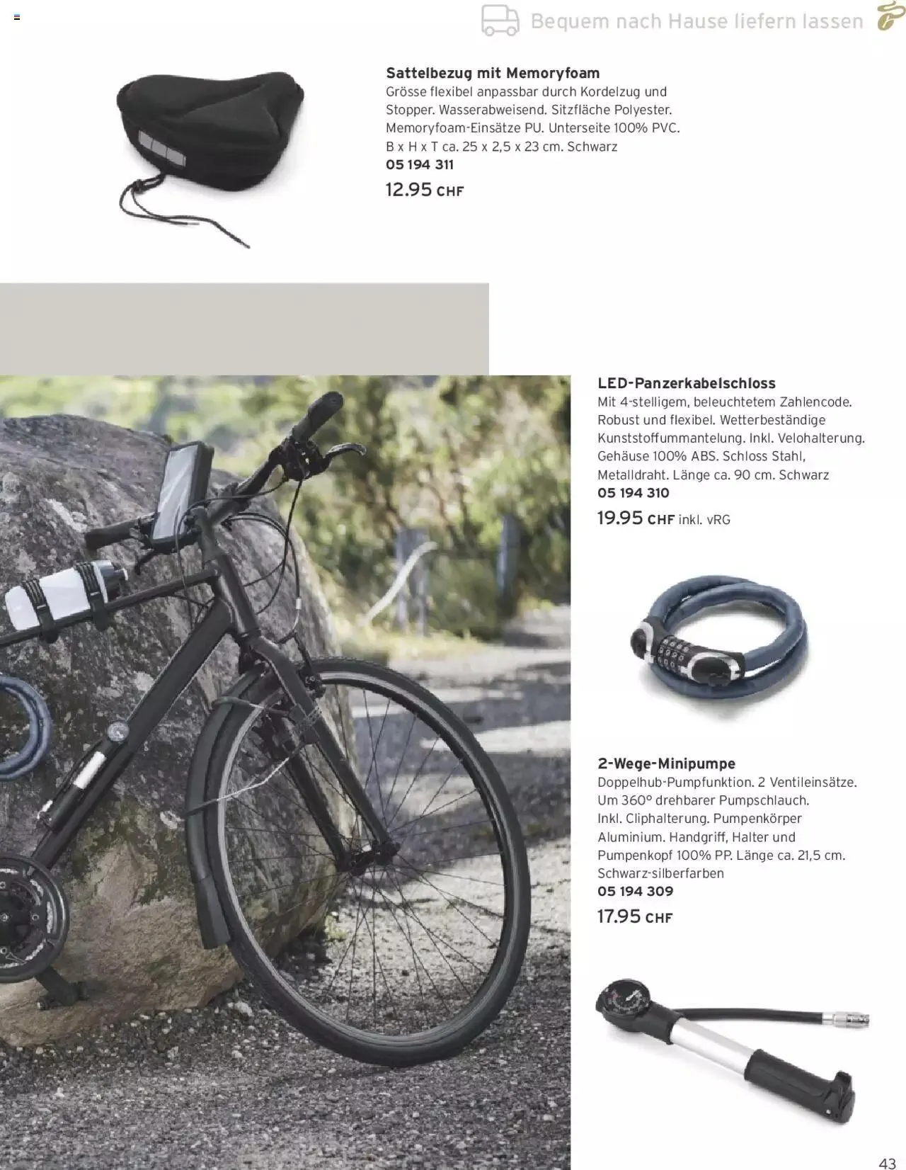 Tchibo Aktionen von 22. April bis 31. Dezember 2024 - Prospekt seite  43