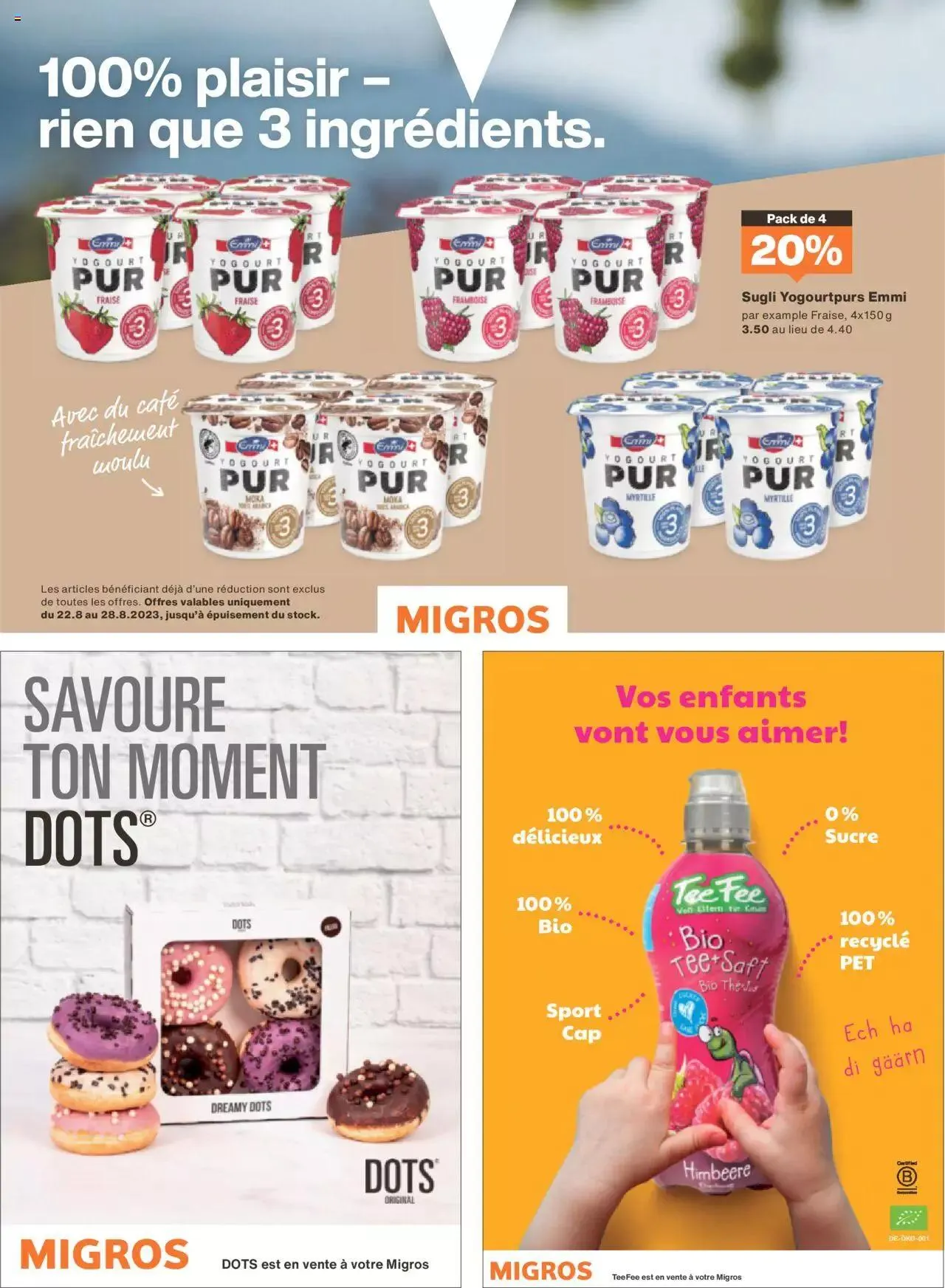 Migros - Magazin FR von 21. August bis 31. Dezember 2023 - Prospekt seite  38