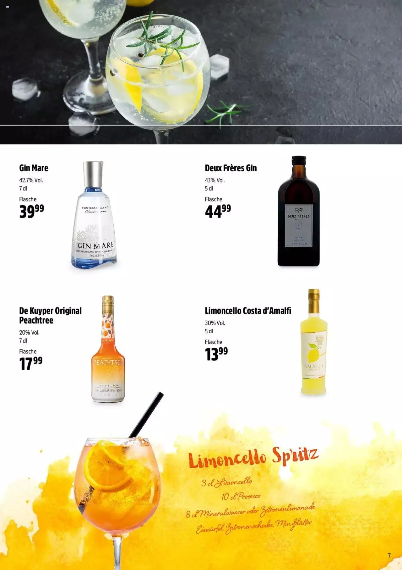 TopCC Aktionen Cocktails von 30. Mai bis 31. Dezember 2023 - Prospekt seite 7