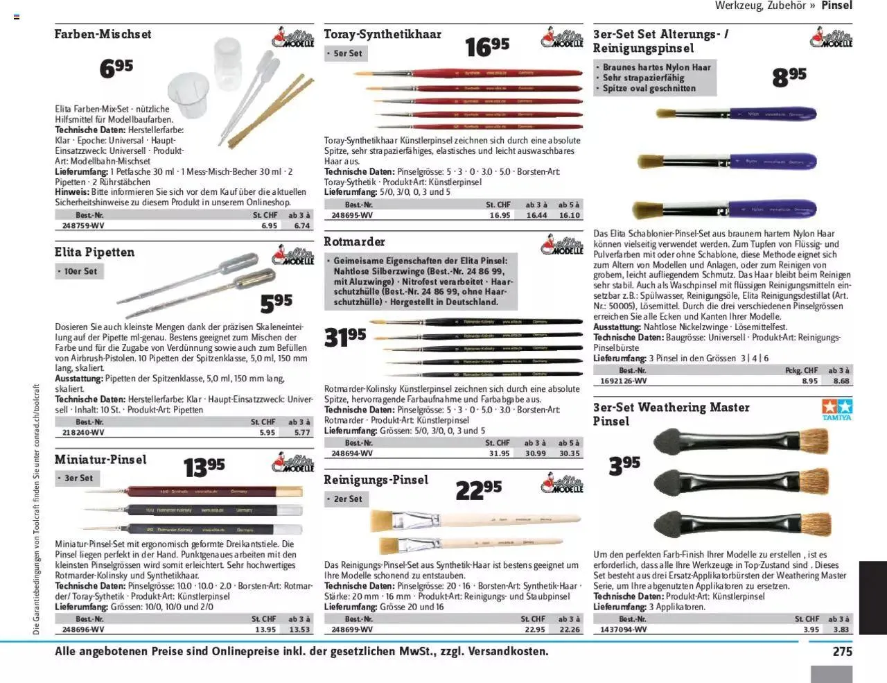 Conrad - Modellbahn 2021/22 von 1. Januar bis 31. Dezember 2023 - Prospekt seite  277