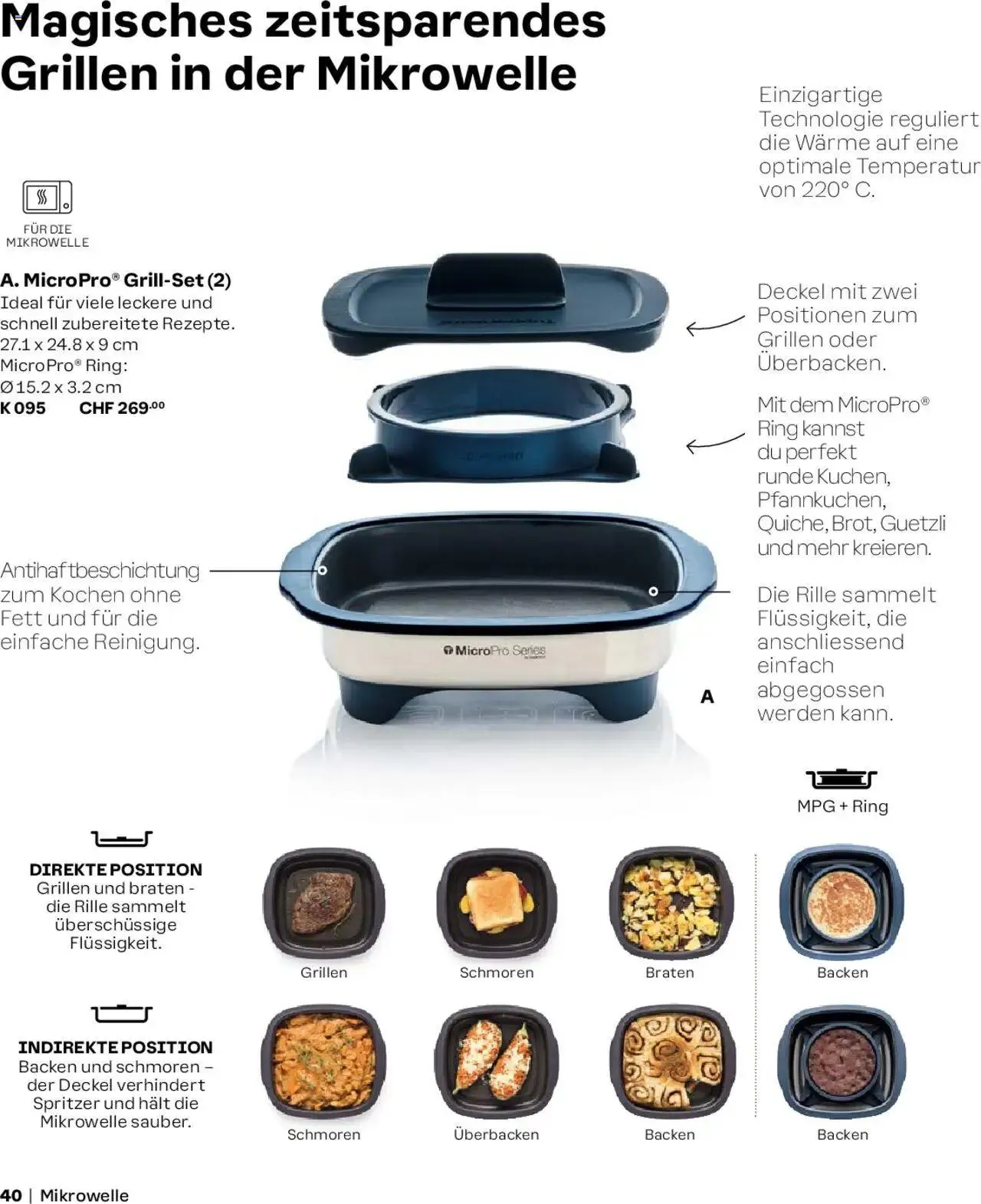 Tupperware Aktionen Herbst / Winter 2024/25 von 2. September bis 31. Dezember 2024 - Prospekt seite  40