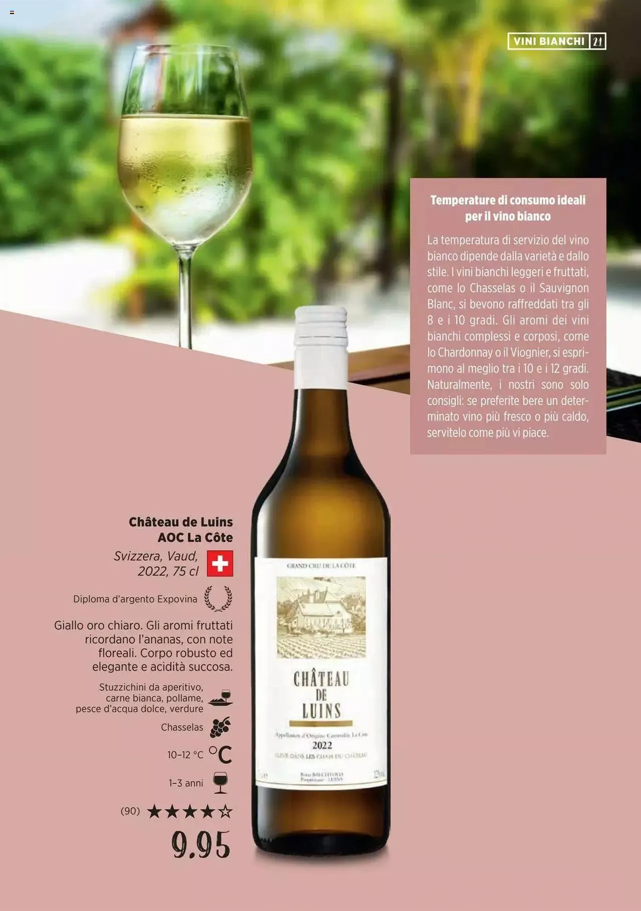 Denner Guida dei vini 2023 / 2024 IT von 11. September bis 31. Dezember 2023 - Prospekt seite 21