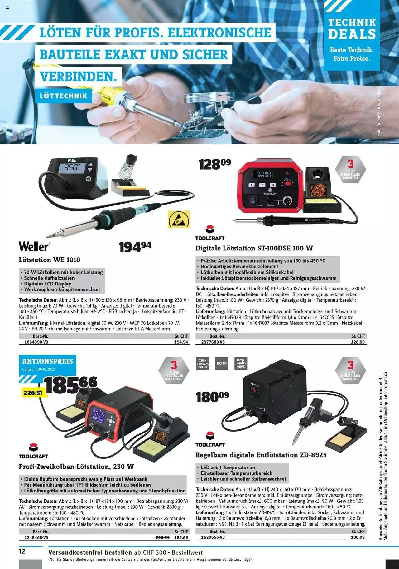 Conrad - Technik Deals von 30. August bis 31. Dezember 2023 - Prospekt seite  14
