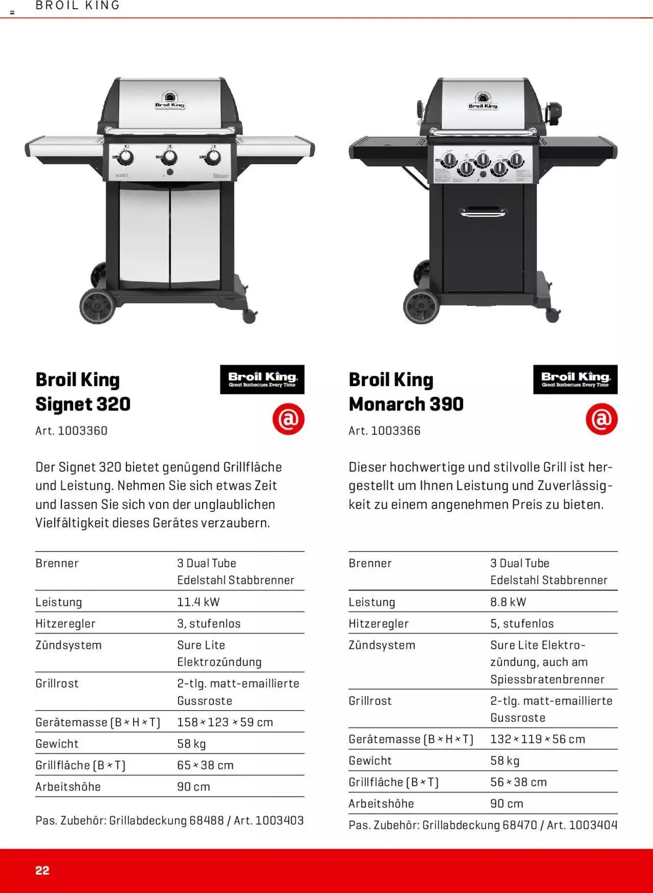 Interdiscount Grill Prospekt von 13. März bis 31. Dezember 2023 - Prospekt seite  22