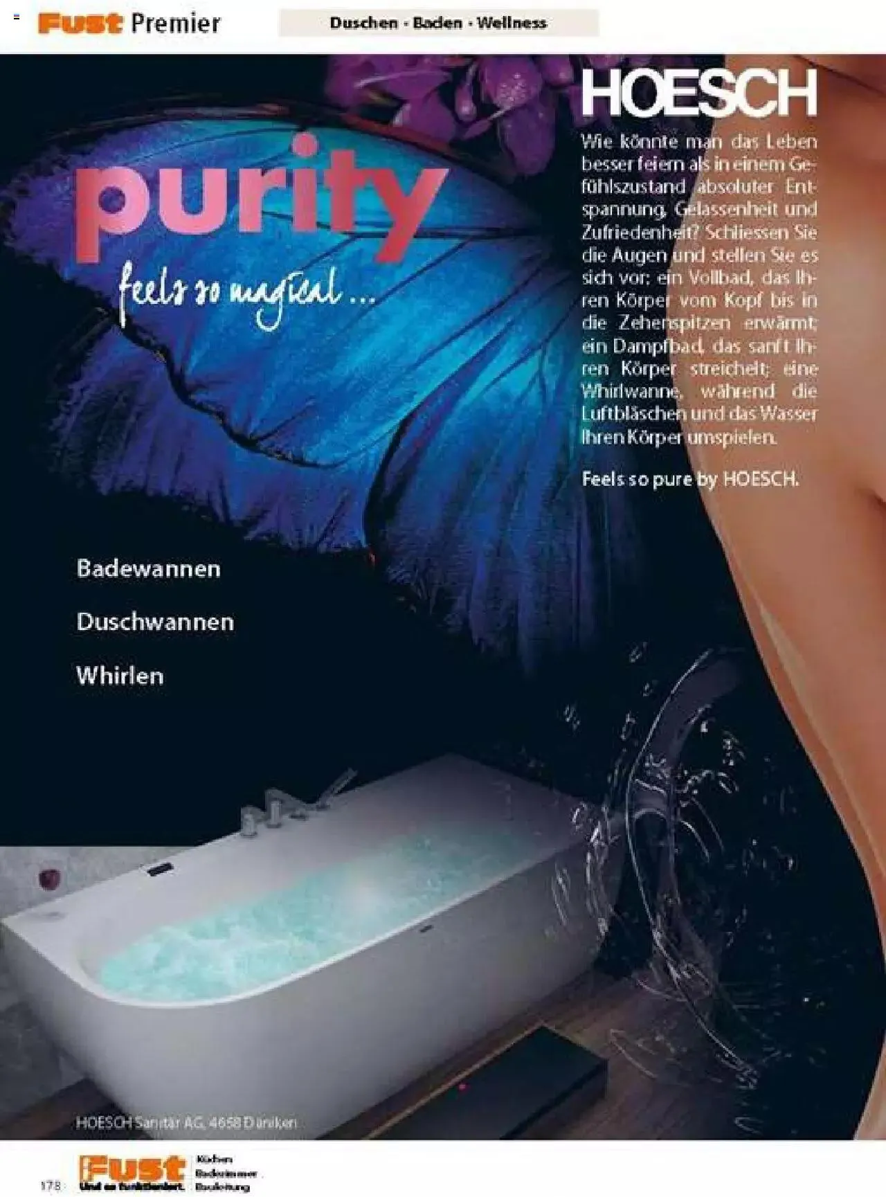 Fust Badezimmermagazin von 17. April bis 31. Dezember 2023 - Prospekt seite  178