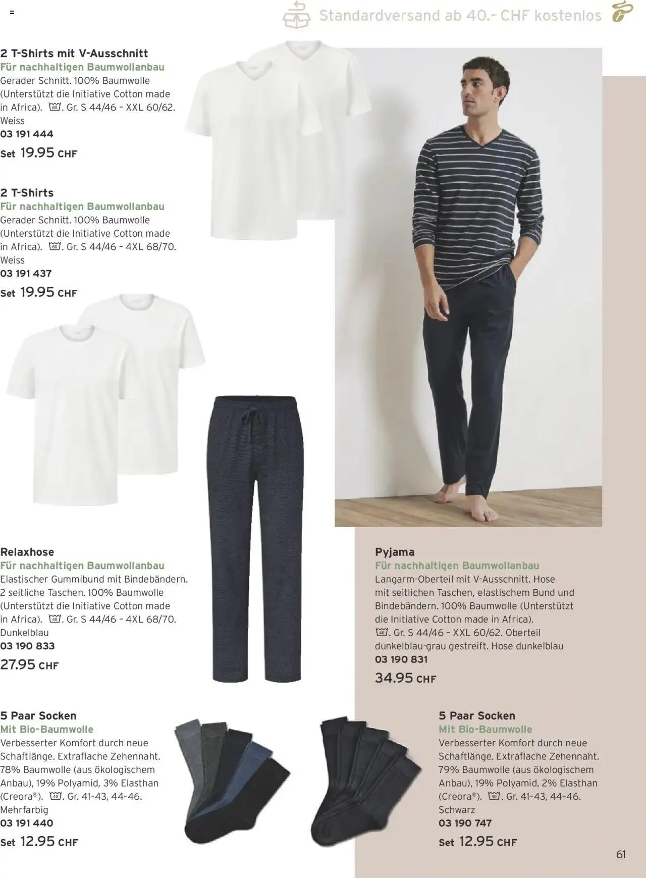 Tchibo Aktionen von 13. September bis 31. Dezember 2024 - Prospekt seite  61