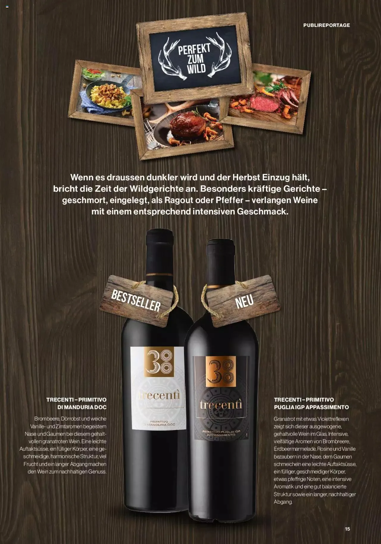 SPAR Kundenmagazin von 22. September bis 31. Dezember 2023 - Prospekt seite  15