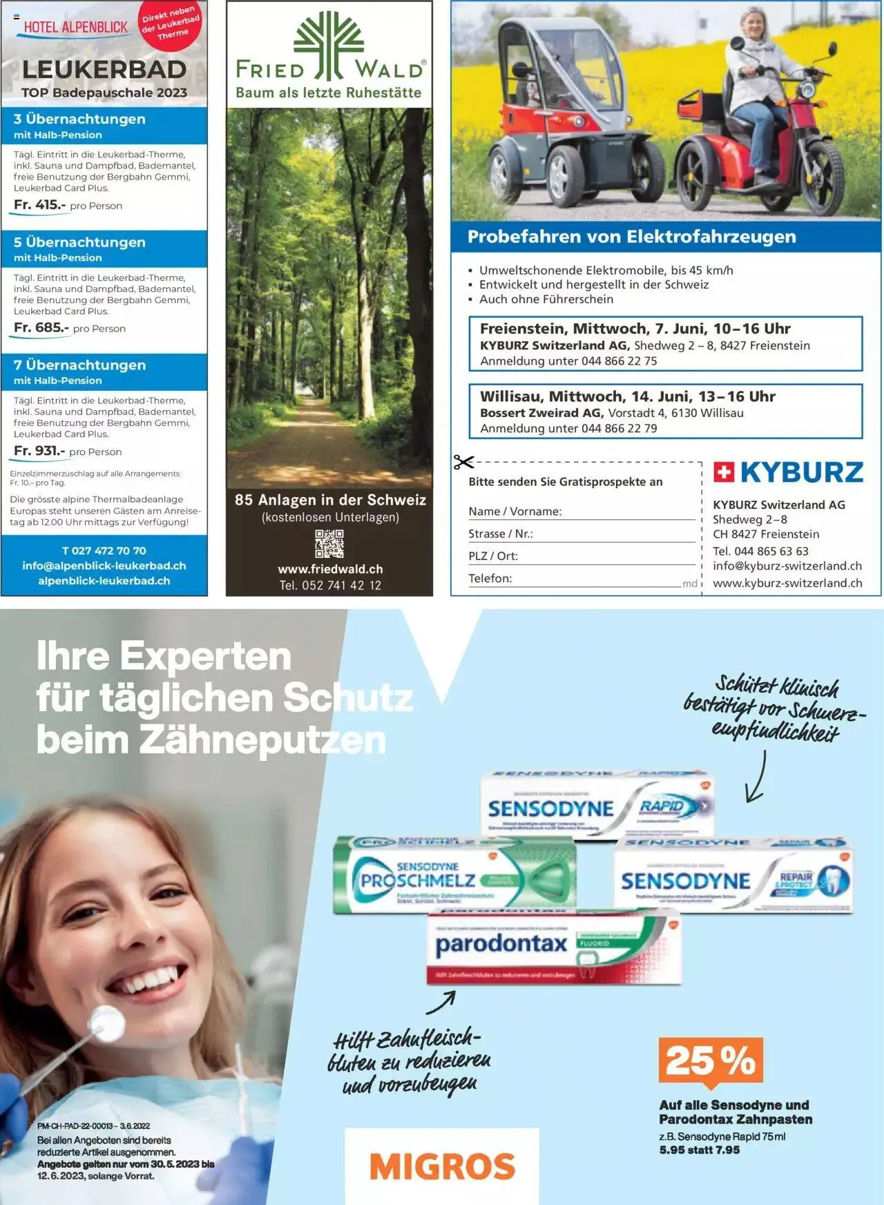 Migros Magazin von 30. Mai bis 31. Dezember 2023 - Prospekt seite  34