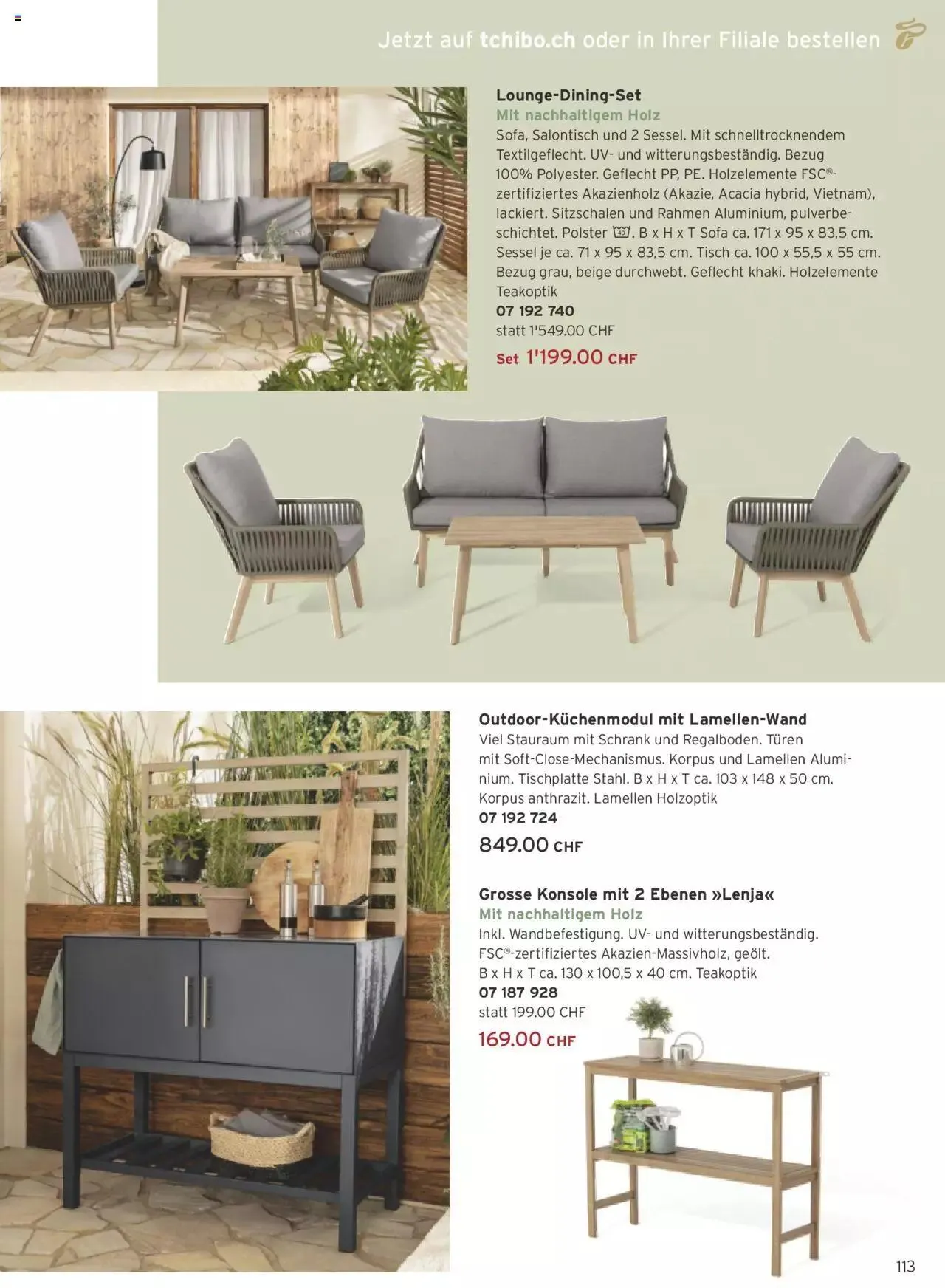 Tchibo Aktionen von 19. Juni bis 31. Dezember 2024 - Prospekt seite  113