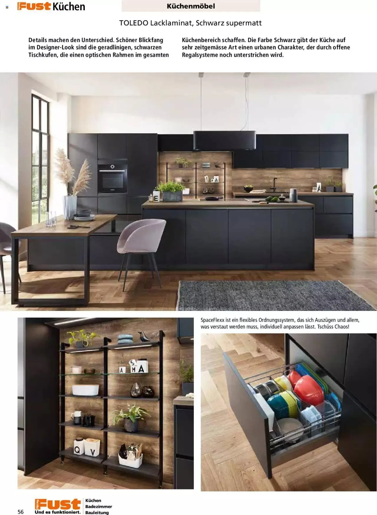 Fust - Küchenmagazin - Riesenauswahl von 22. Februar bis 31. Dezember 2023 - Prospekt seite  56
