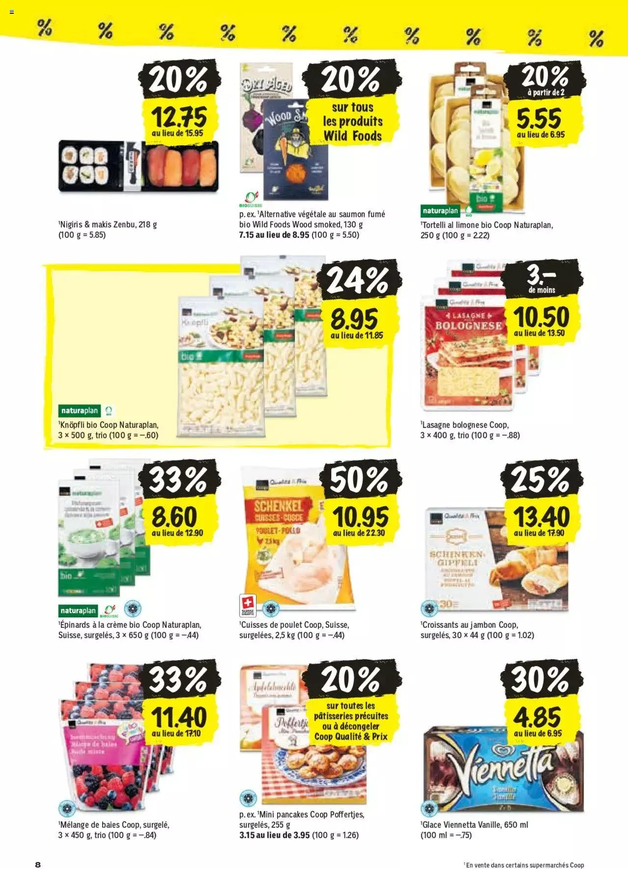 Coop - Les actions de la semaine von 5. Dezember bis 10. Dezember 2023 - Prospekt seite 8