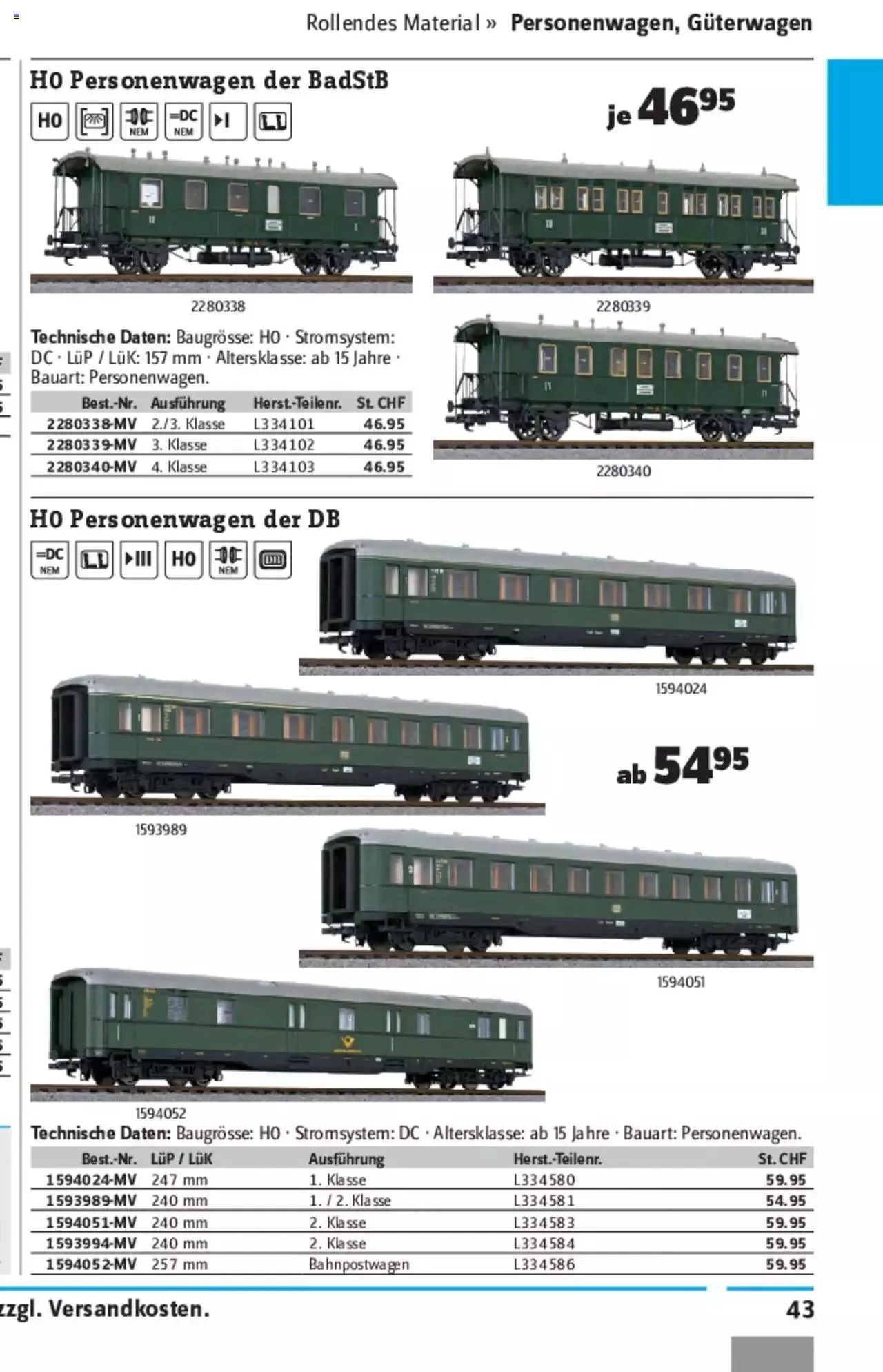 Conrad - Modellbahn Katalog 2022/23 von 5. September bis 31. Dezember 2023 - Prospekt seite  90
