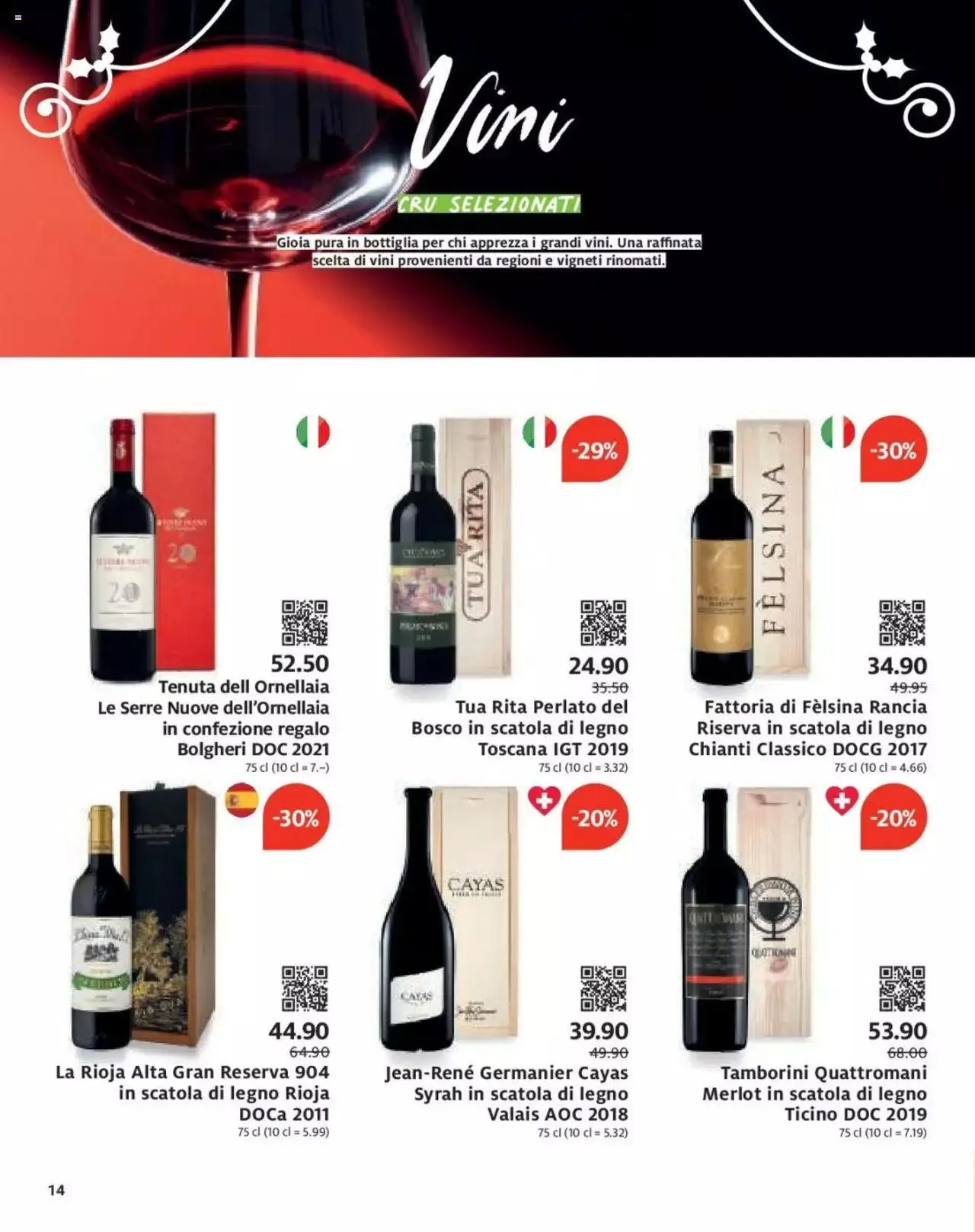 Manor - Offerte della settimana von 31. Oktober bis 31. Dezember 2023 - Prospekt seite 14