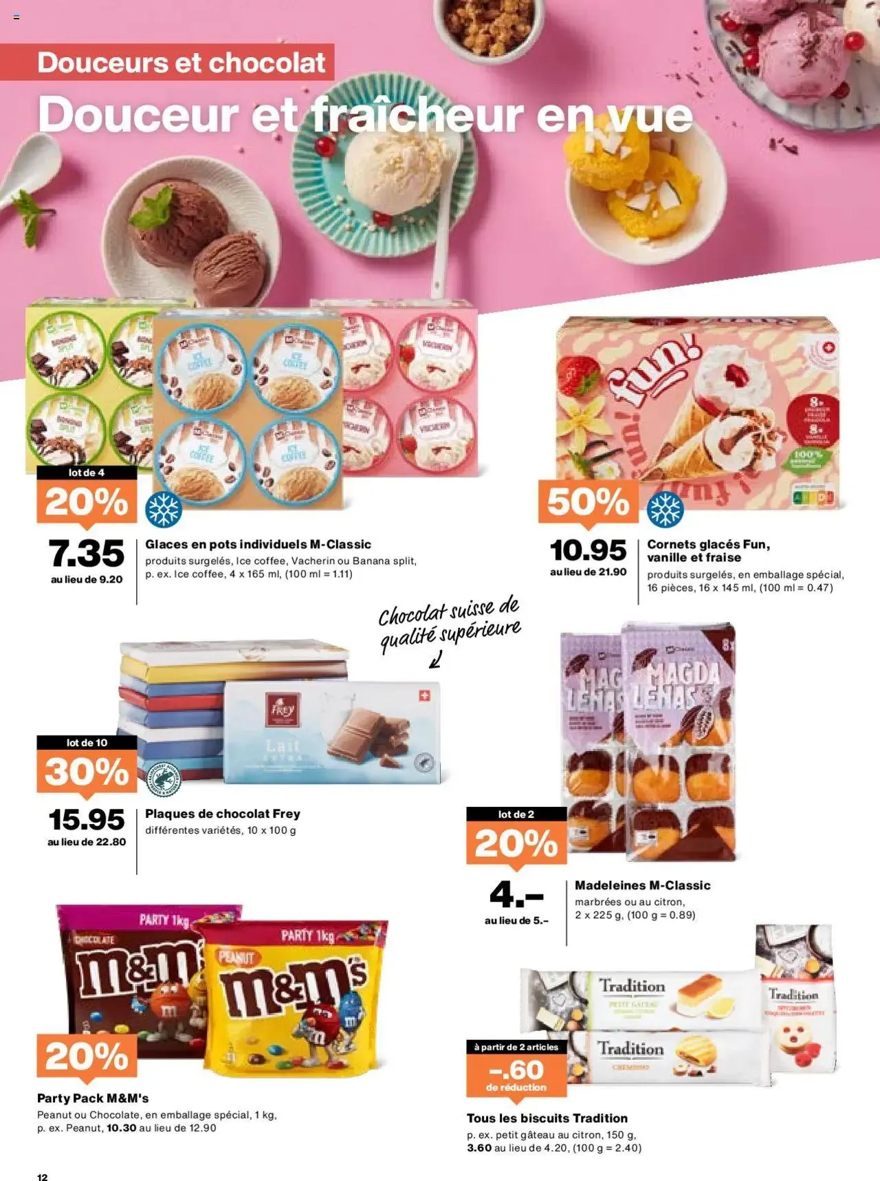 Migros Aktionen von 6. August bis 12. August 2024 - Prospekt seite  12