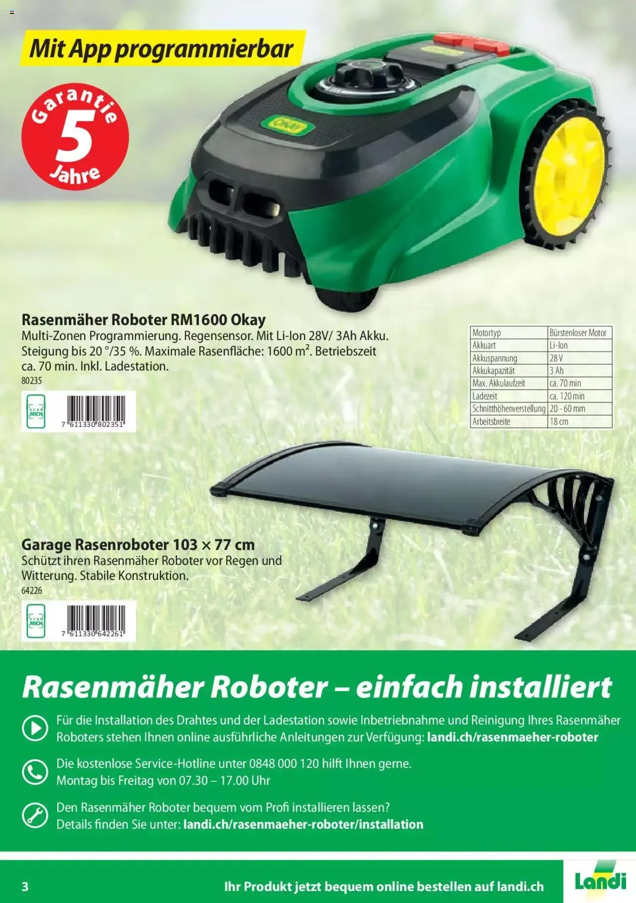 Landi - Motorgeräte 2023 von 7. März bis 31. Dezember 2023 - Prospekt seite 3