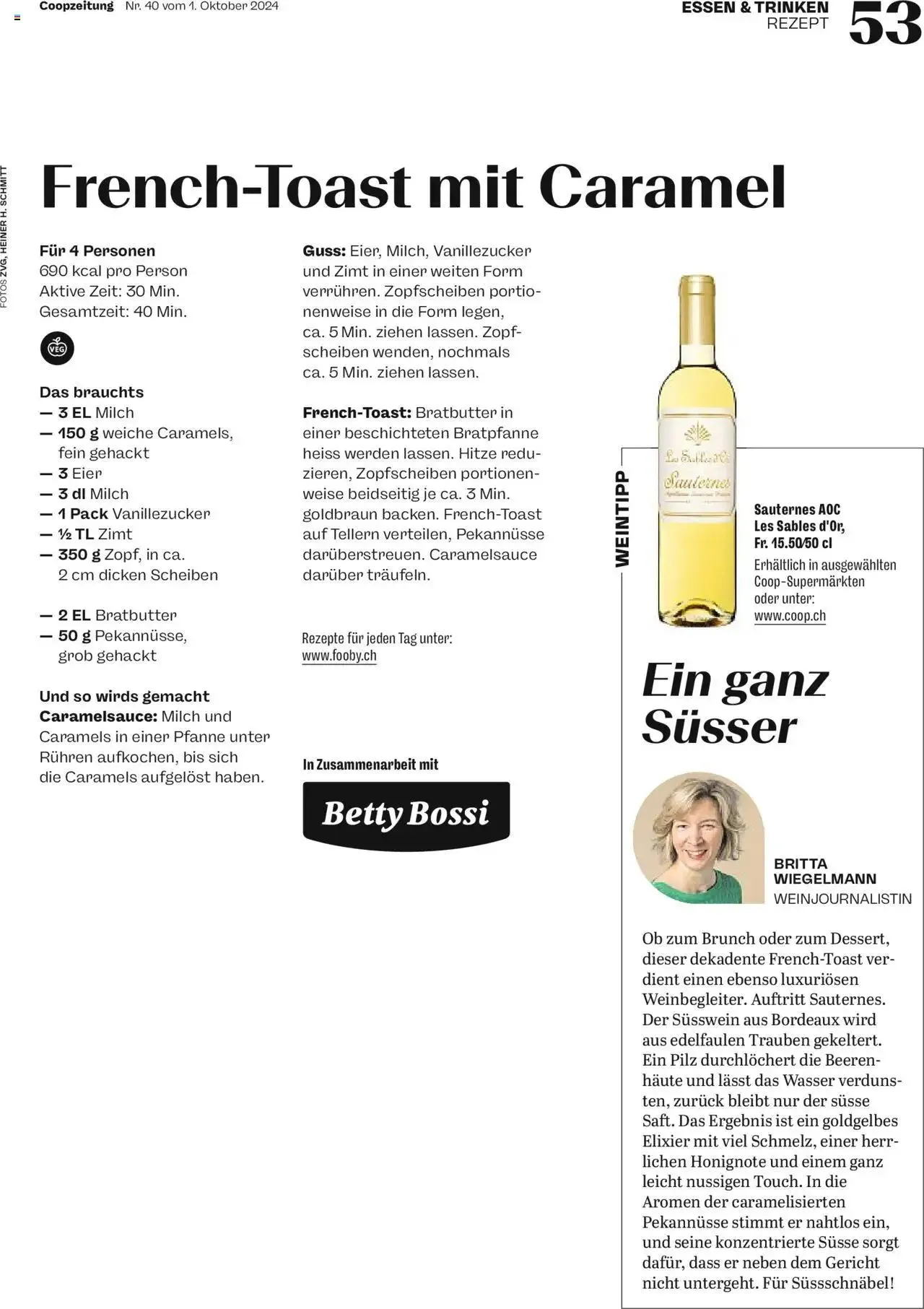 Coop - Magazin von 1. Oktober bis 7. Oktober 2024 - Prospekt seite  53