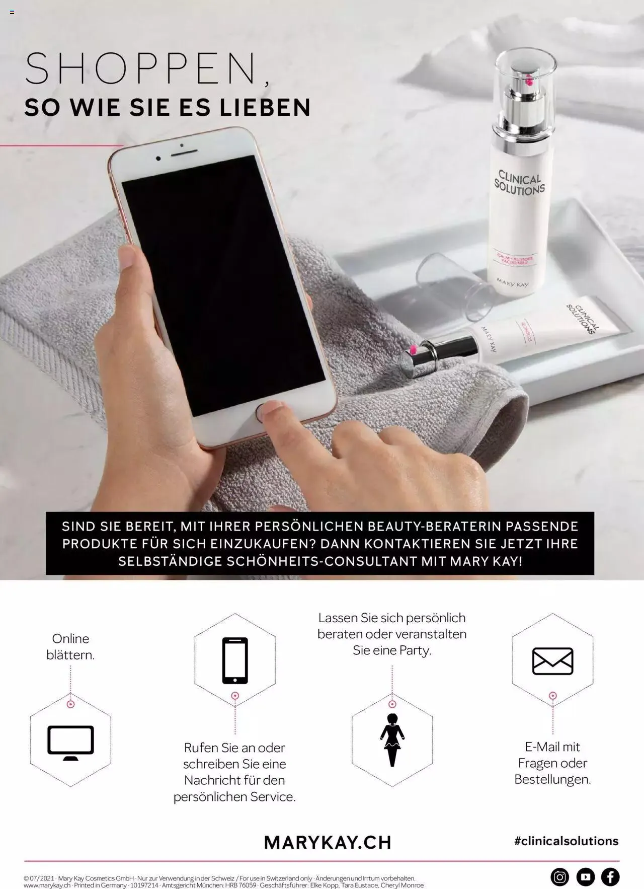 Mary Kay - Verstärkung von 27. Mai bis 31. Dezember 2023 - Prospekt seite 20