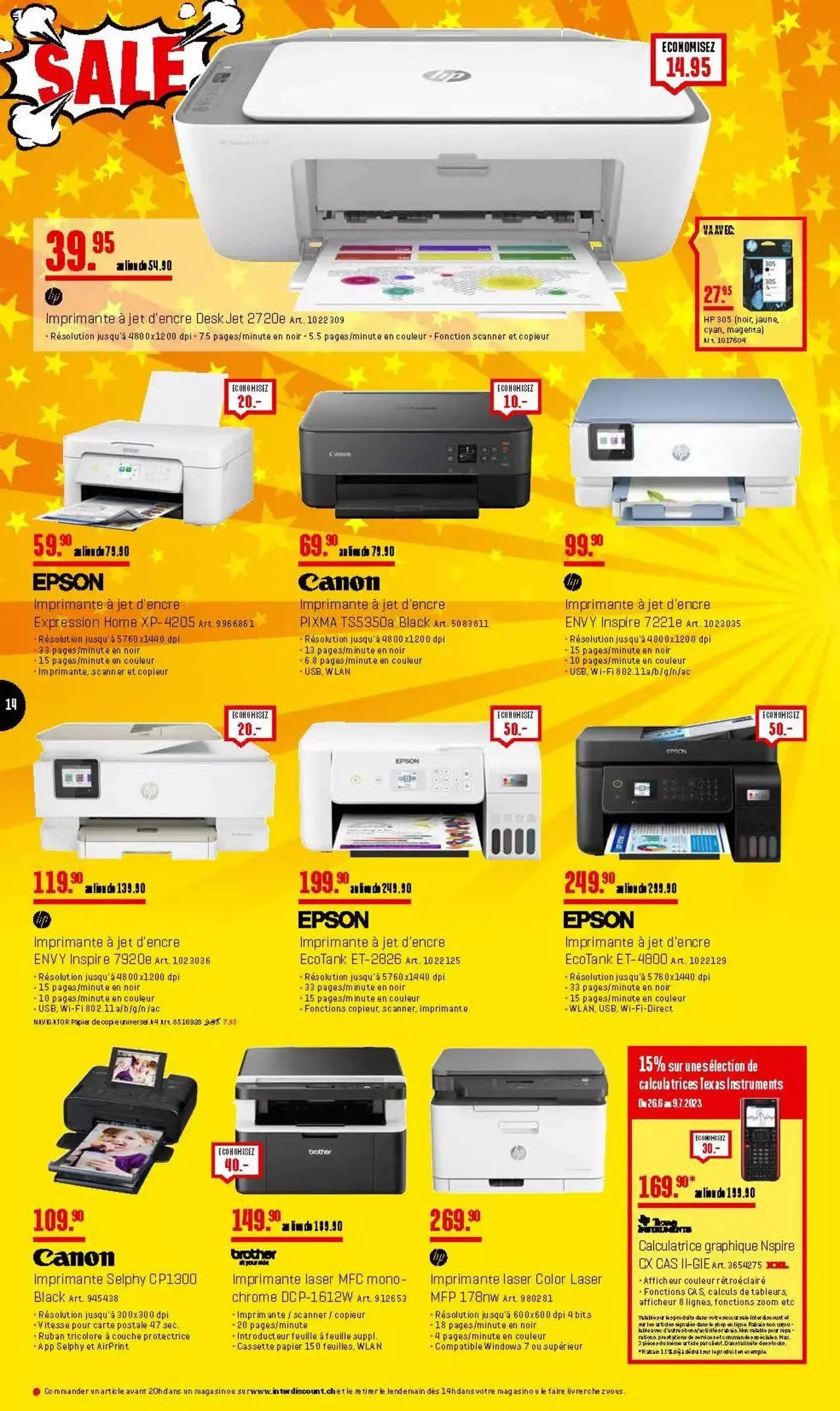 Interdiscount Aktionen FR von 26. Juni bis 31. Dezember 2023 - Prospekt seite 14