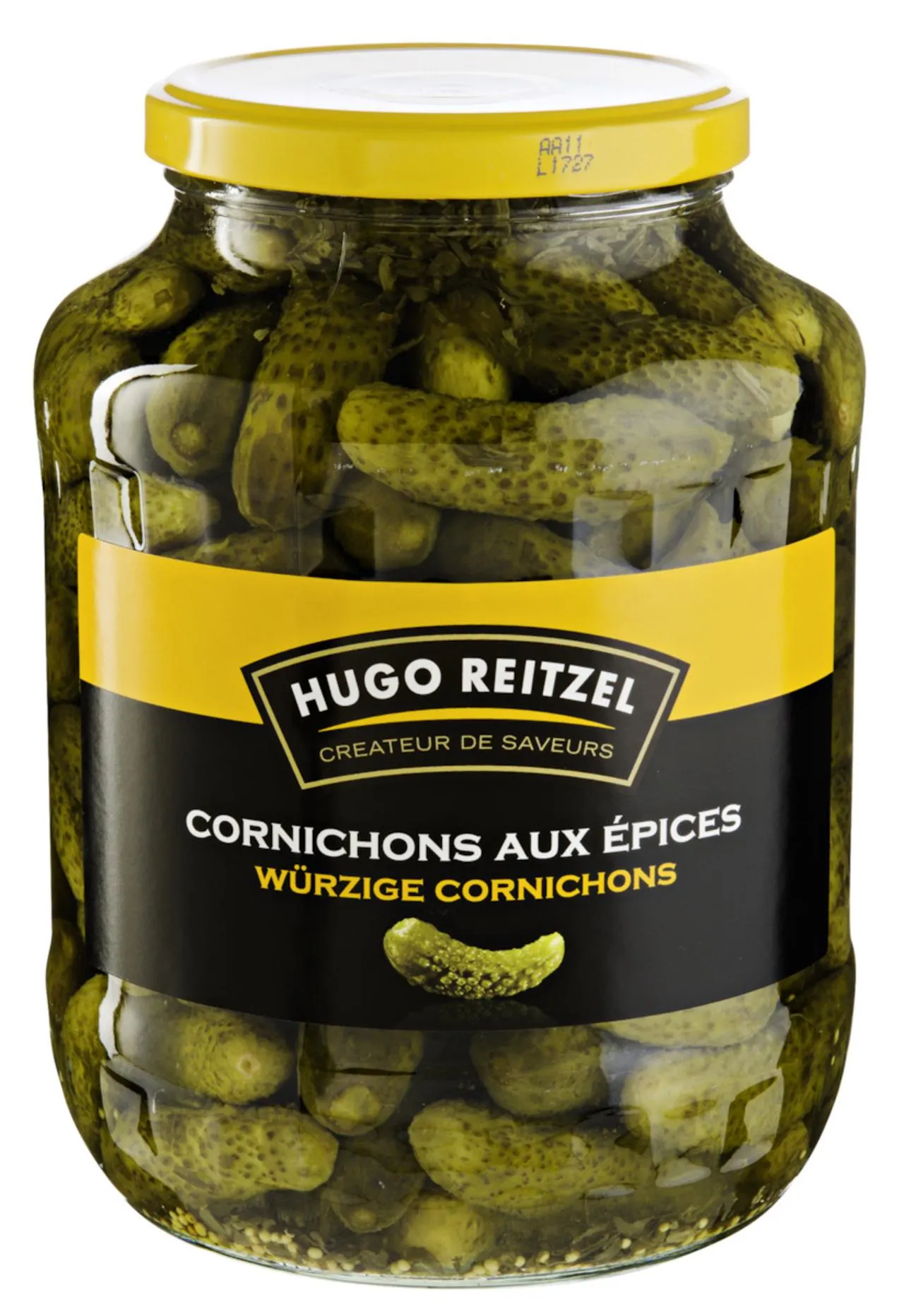Hugo Reitzel würzige Cornichons