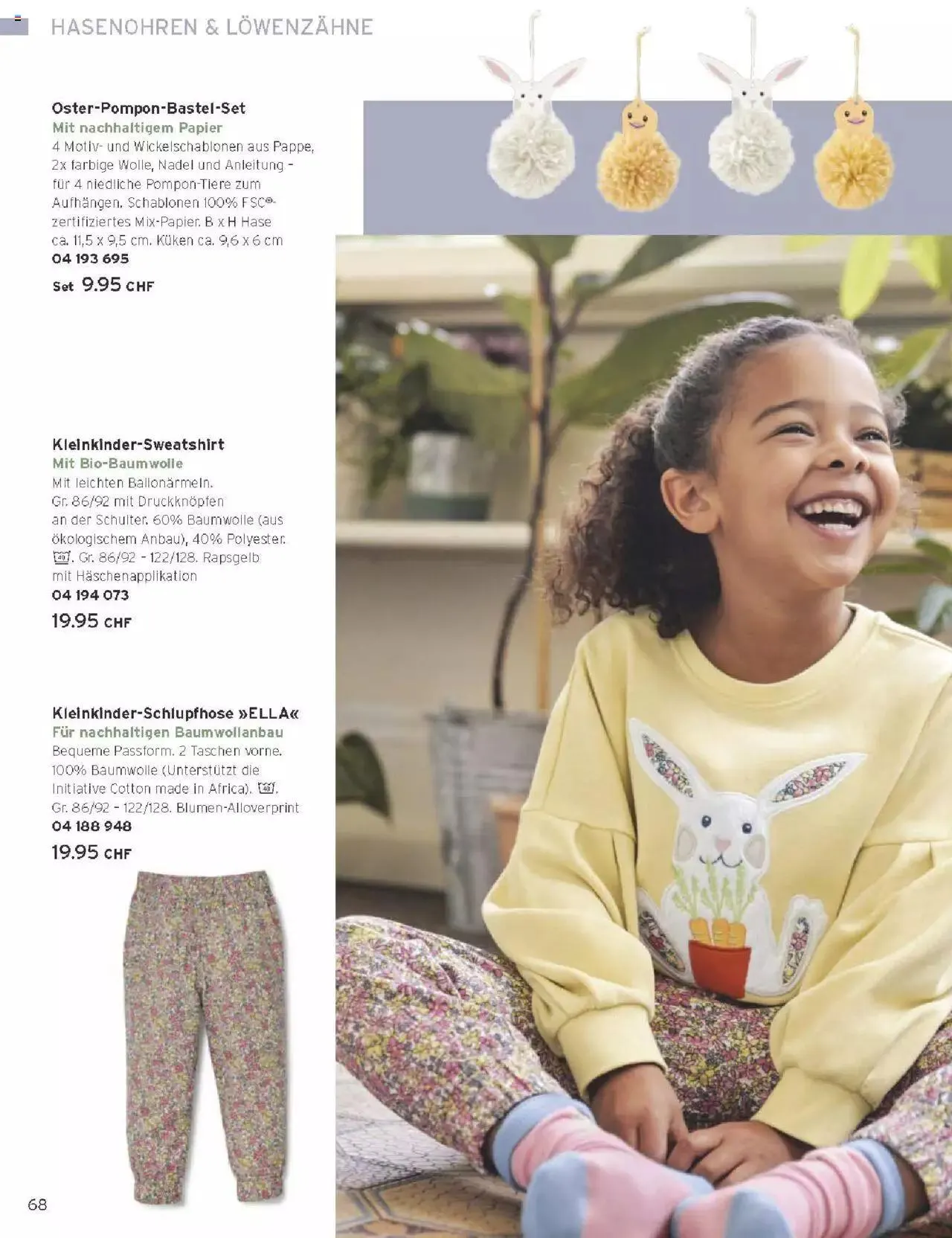 Tchibo Aktionen von 15. März bis 31. Dezember 2024 - Prospekt seite 68