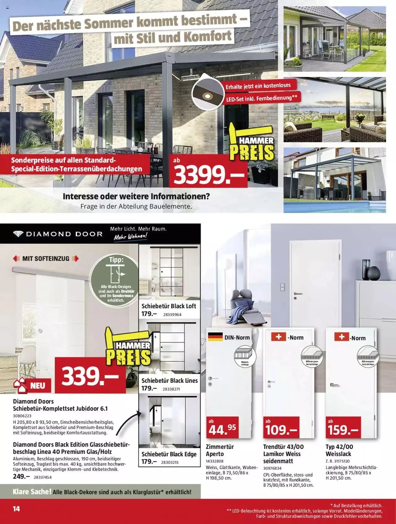 Bauhaus Aktionen von 27. November bis 31. Dezember 2023 - Prospekt seite 14