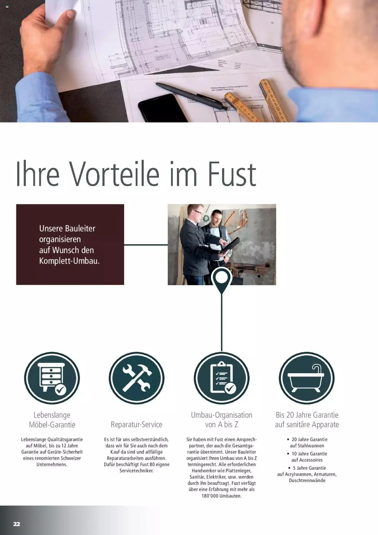 Fust Aktionen Küchenmagazin von 18. April bis 31. Dezember 2024 - Prospekt seite  22