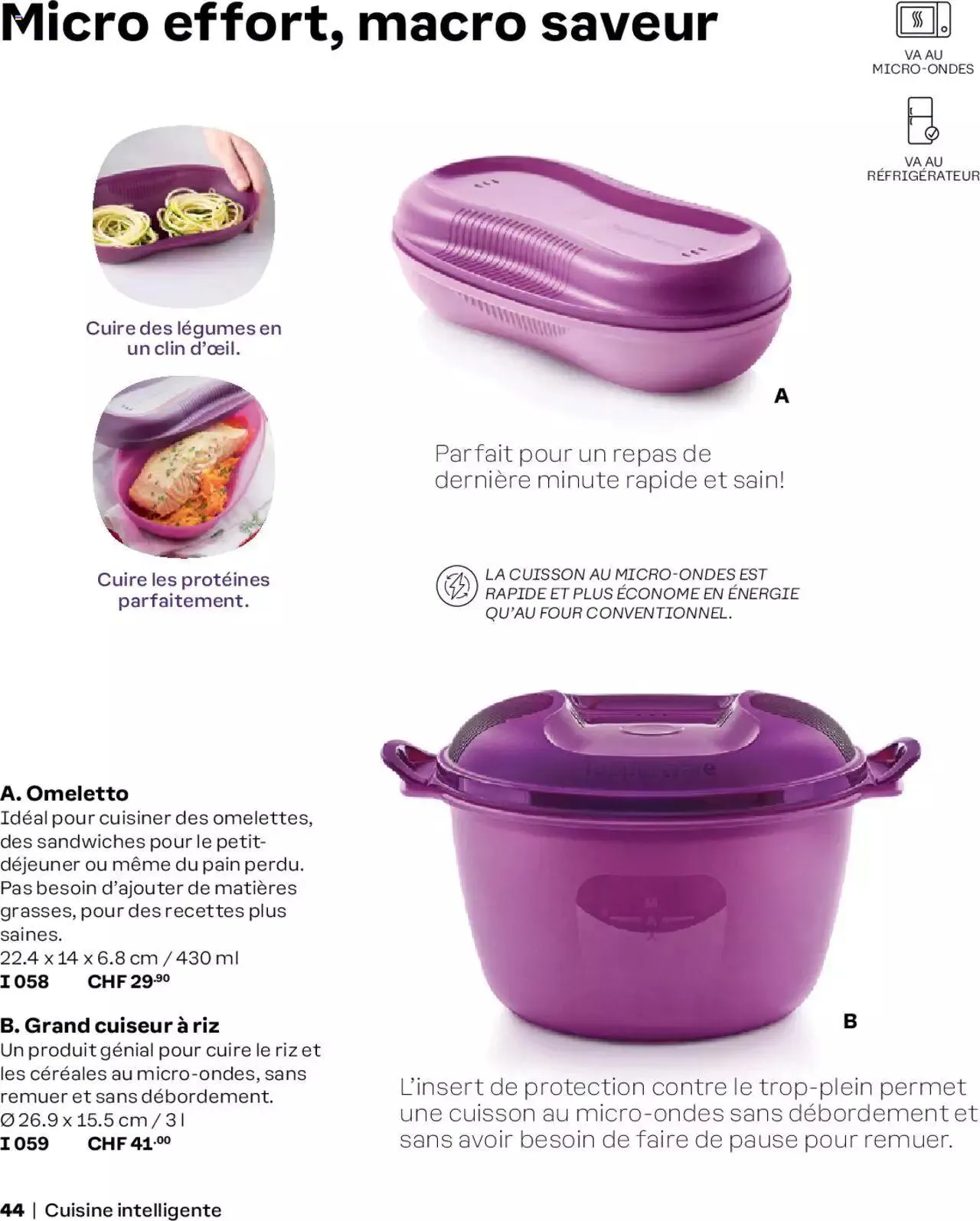 Tupperware Aktionen Frühling / Sommer 2024 von 5. März bis 31. Dezember 2024 - Prospekt seite  44