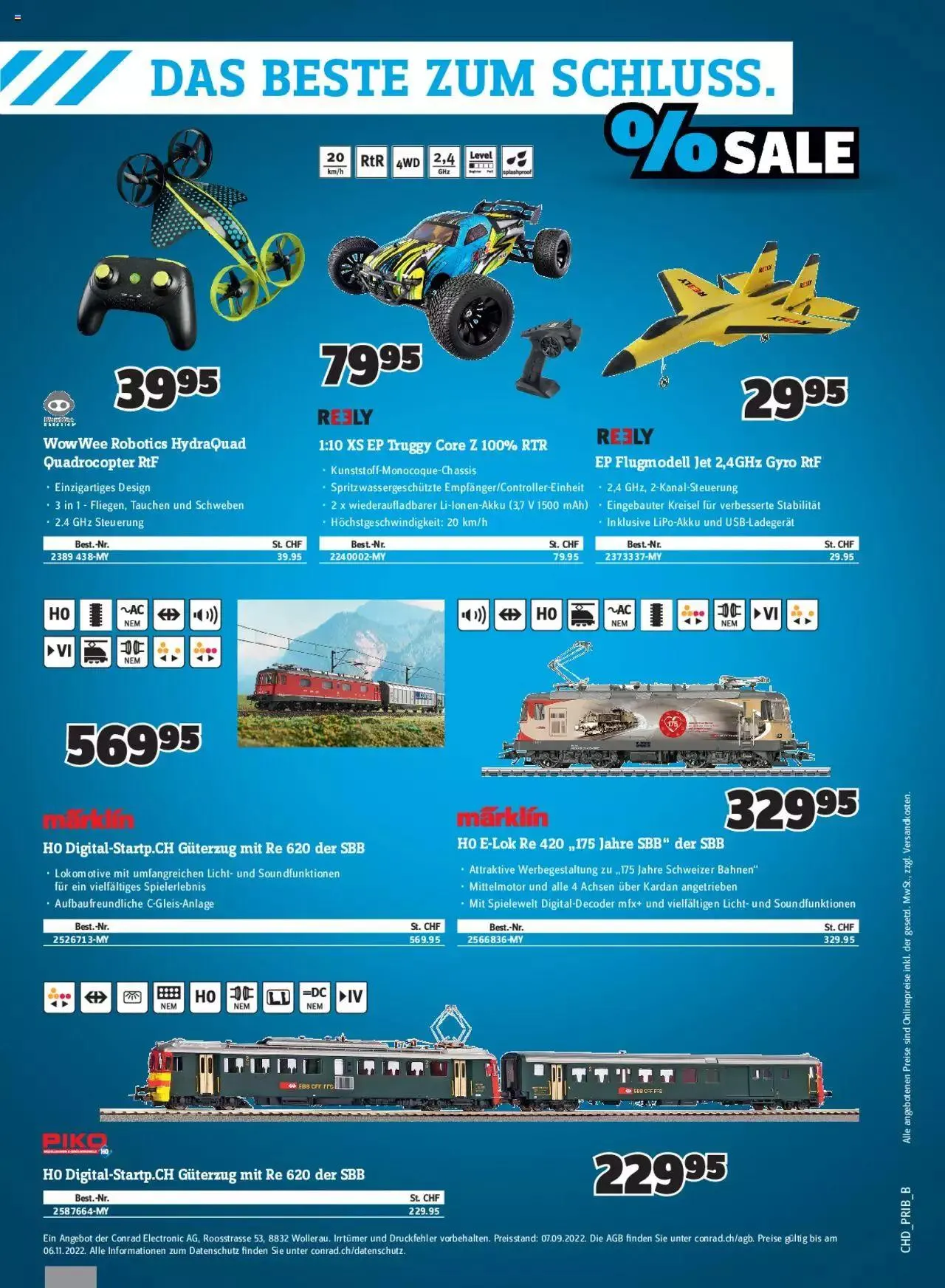 Conrad - Modellbaumagazin 03 / 2022 von 29. September bis 31. Dezember 2023 - Prospekt seite 40