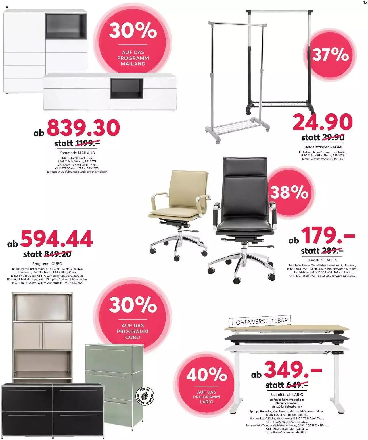 Livique Sale von 25. Juni bis 12. August 2024 - Prospekt seite 13