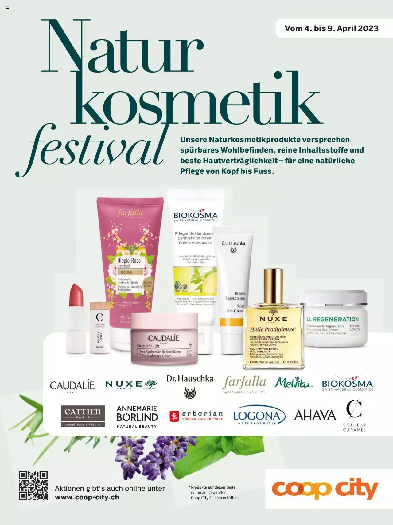 Coop City Beauty & Life von 3. April bis 31. Dezember 2023 - Prospekt seite  3
