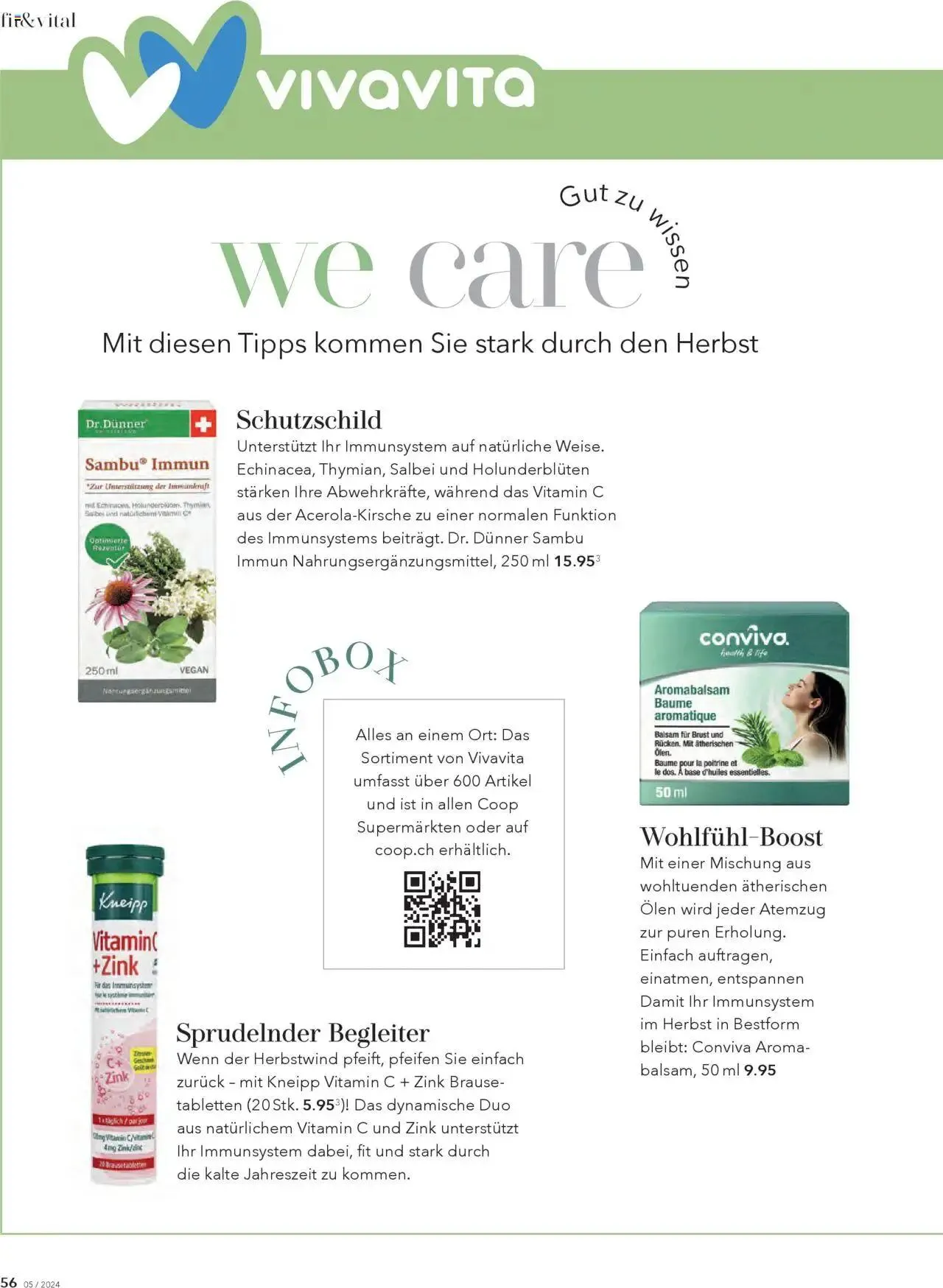 Coop Aktionen Beauty & Life von 8. Oktober bis 31. Dezember 2024 - Prospekt seite  56