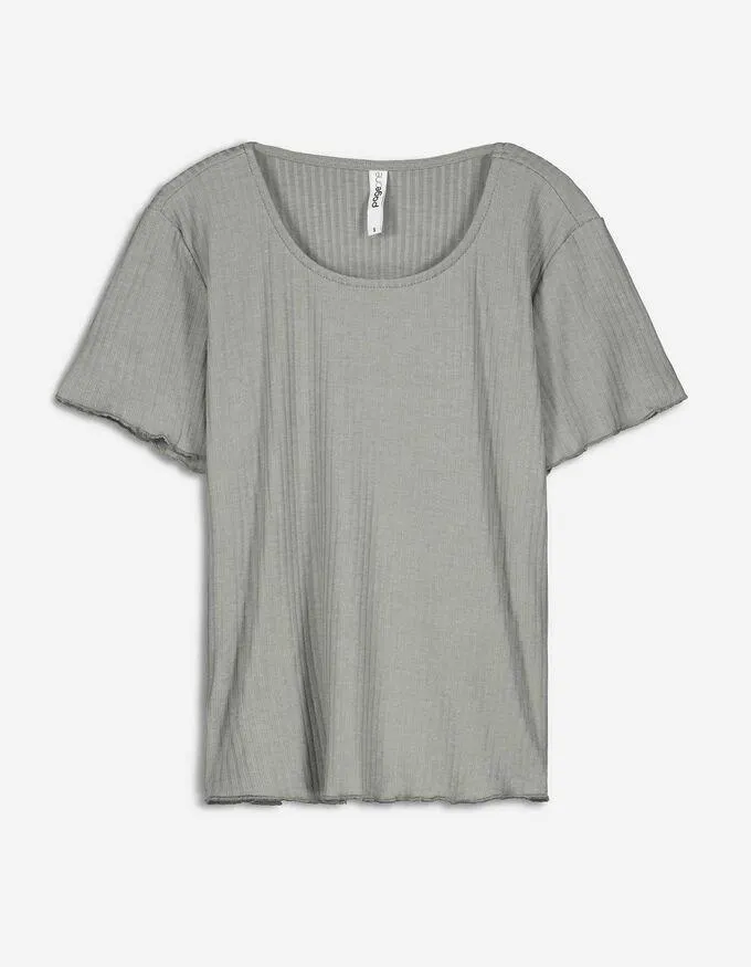 T-Shirt - Muschelsaum