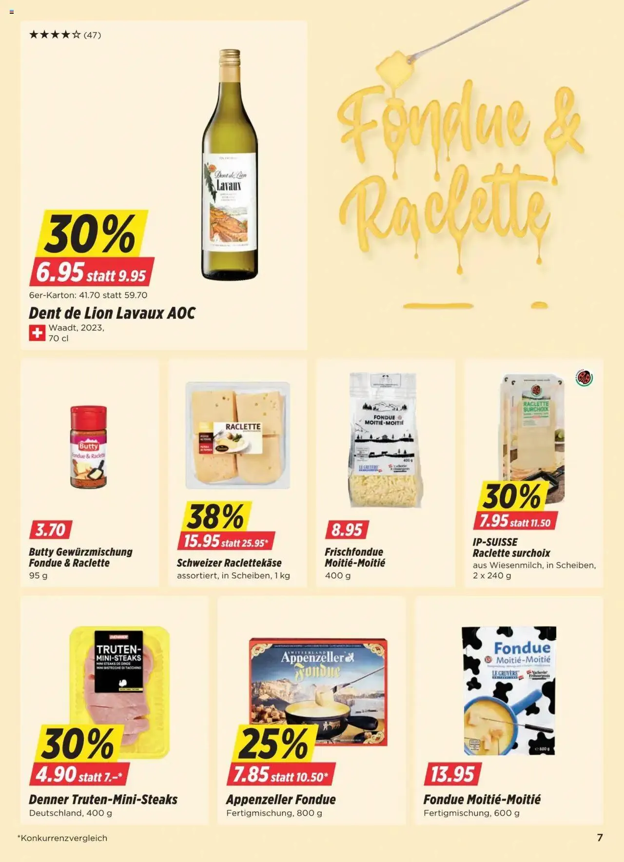 Denner Aktionen von 8. Oktober bis 14. Oktober 2024 - Prospekt seite  7