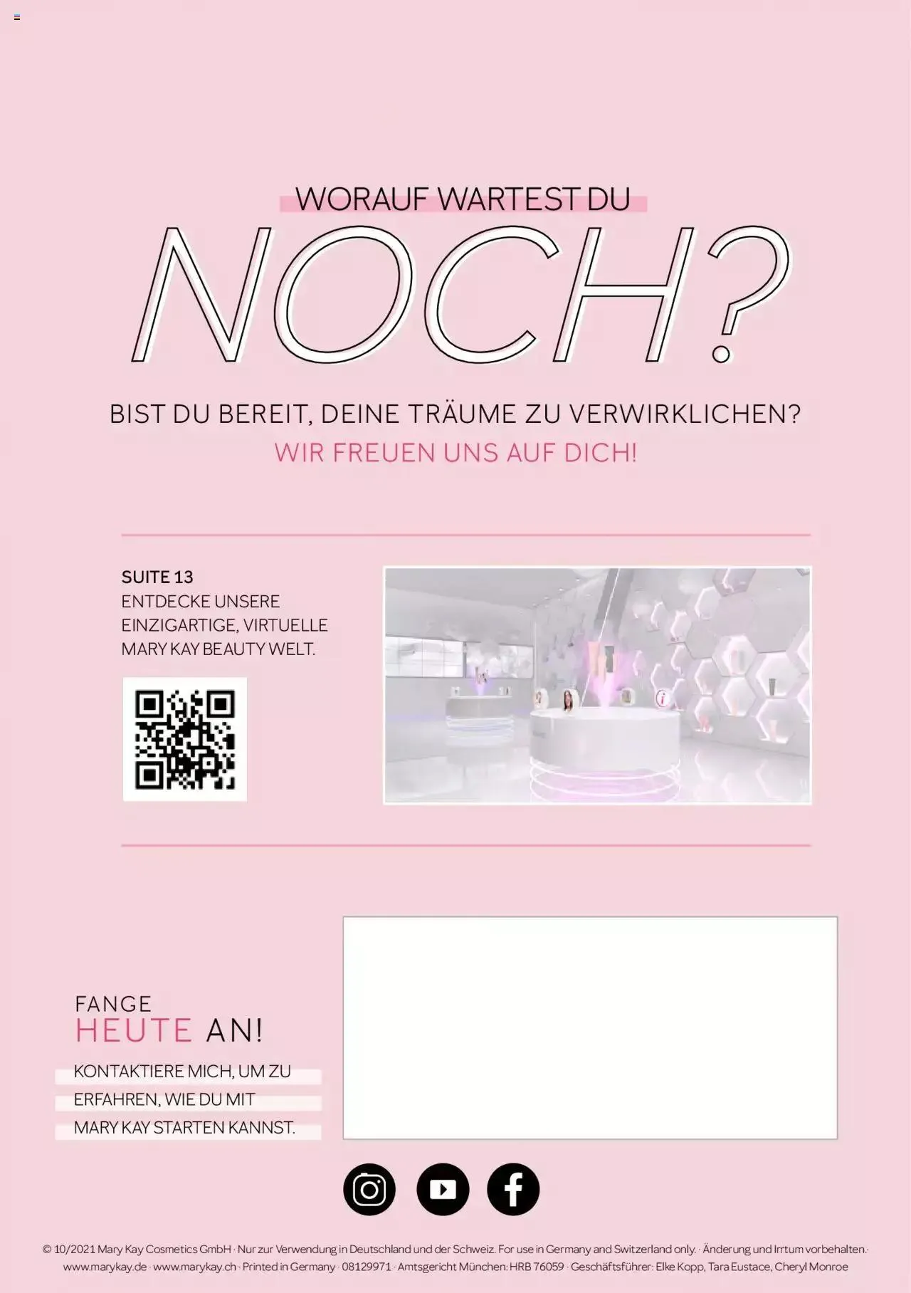 Mary Kay - Hallo Zukunft von 18. Februar bis 31. Dezember 2024 - Prospekt seite  16