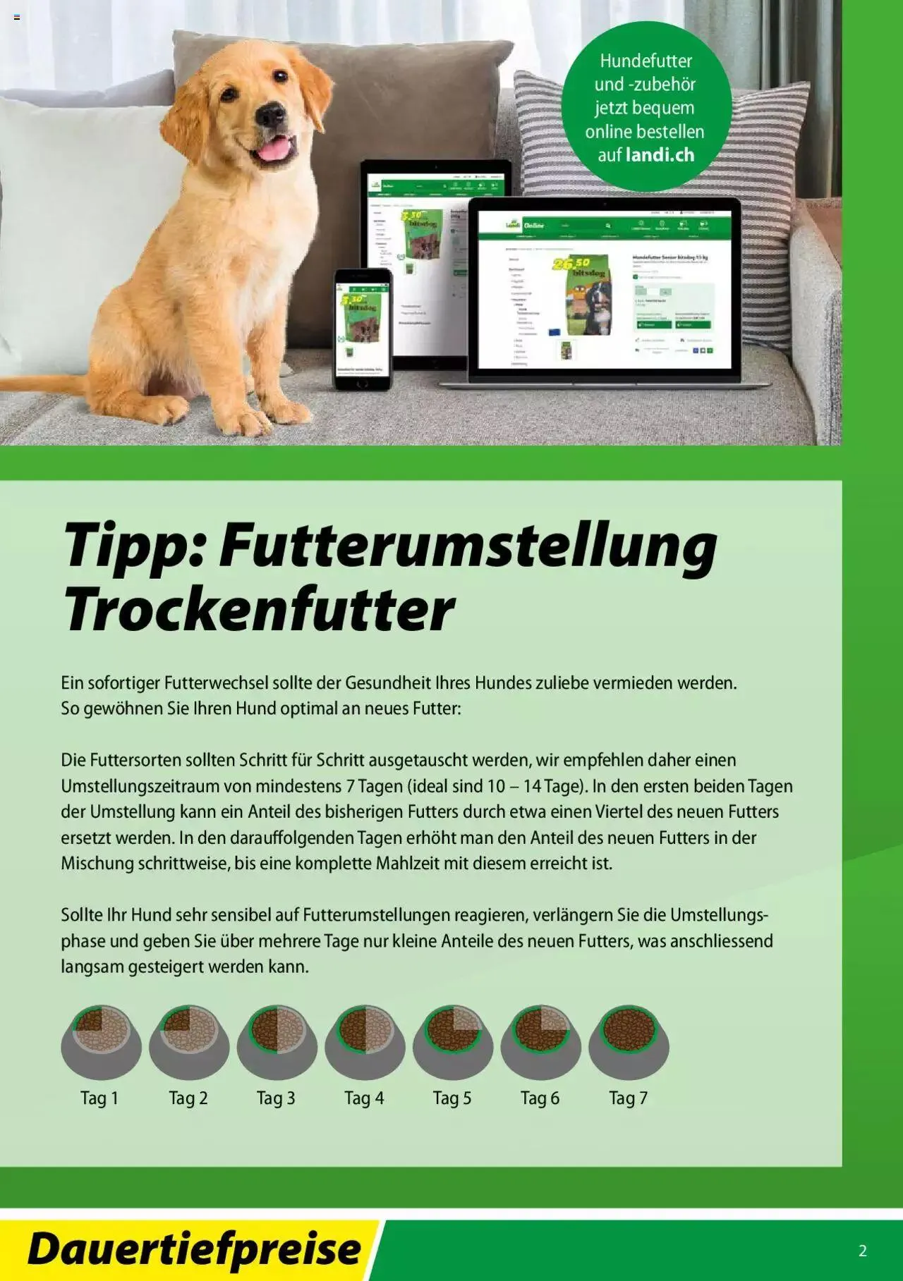 Landi - Bitsdog 2022 von 12. Januar bis 31. Dezember 2023 - Prospekt seite  2